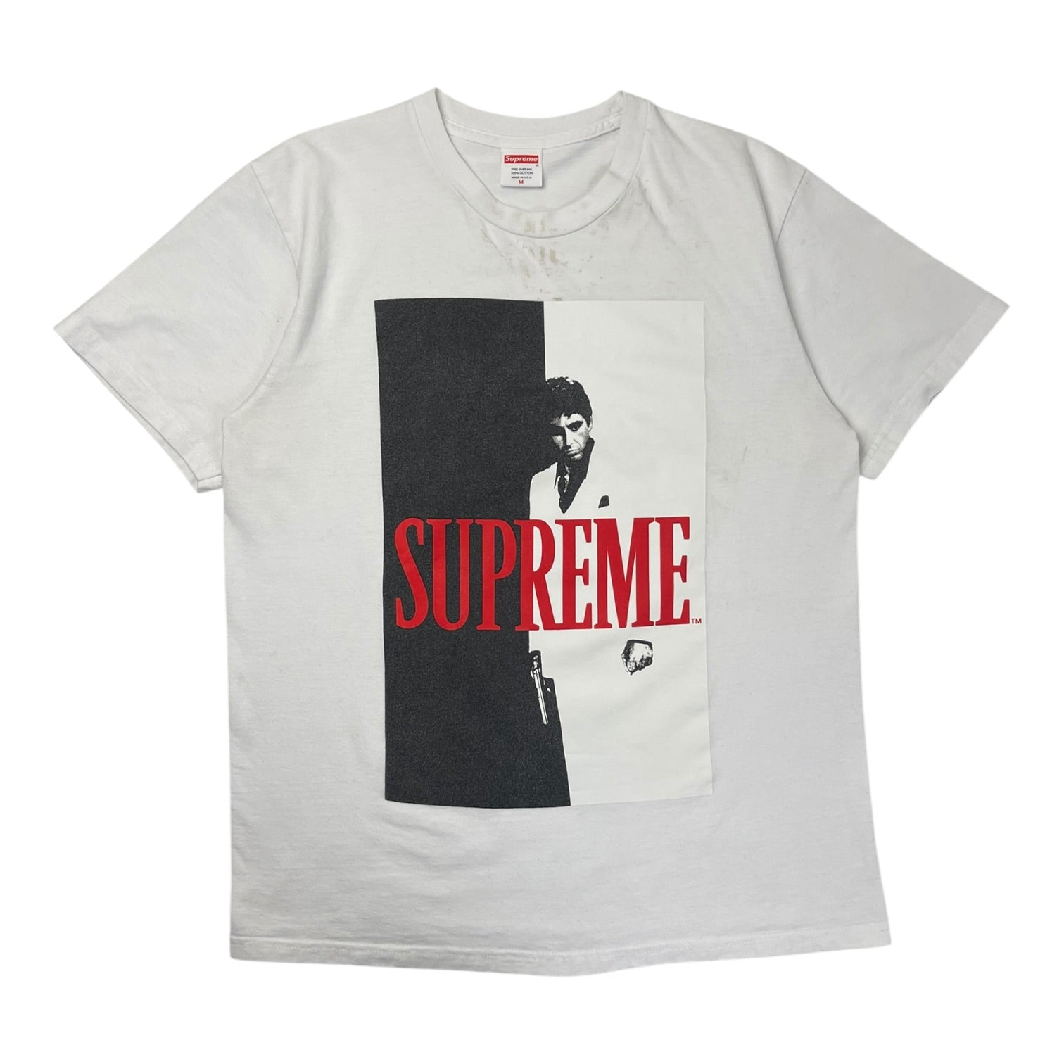 Supreme Scarface Split Tee White (FW17)