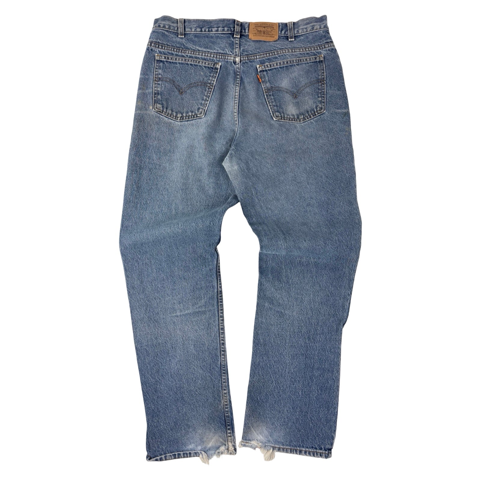 Vintage Levi’s 619 Orange Tab Light Wash Jeans