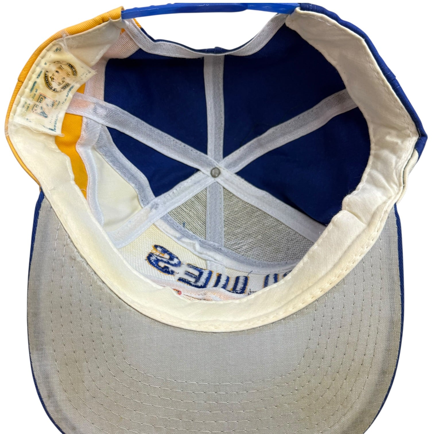 Vintage NHL St Louis Blues Hat Yellow/Blue