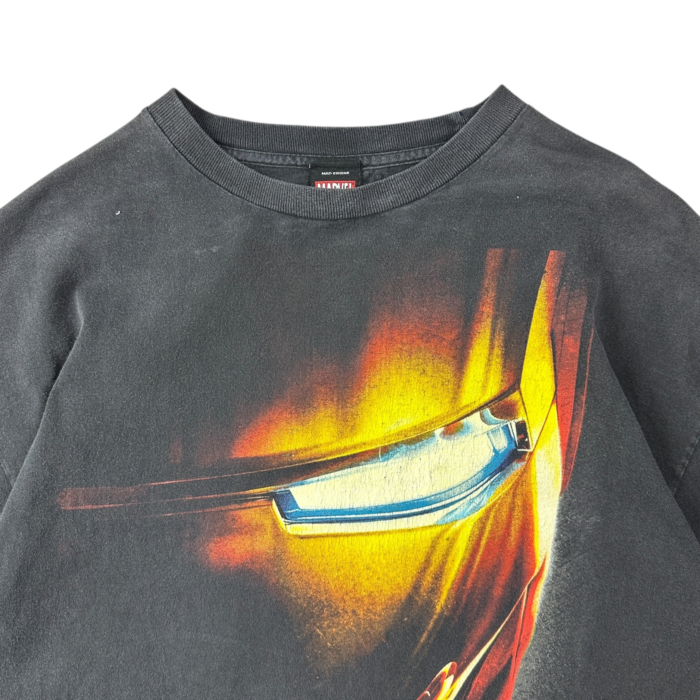 Vintage Iron Man Tee Black