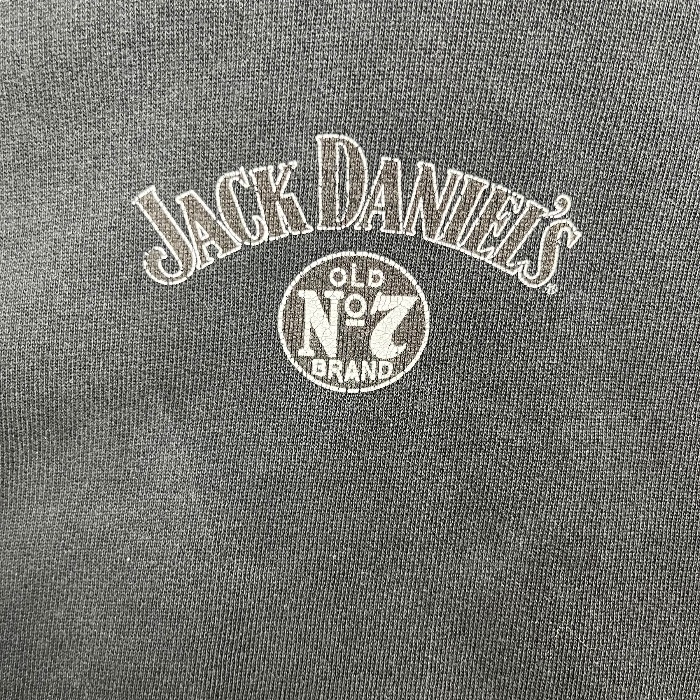 Vintage Jack Daniel’s Motorcycle Hoodie Black
