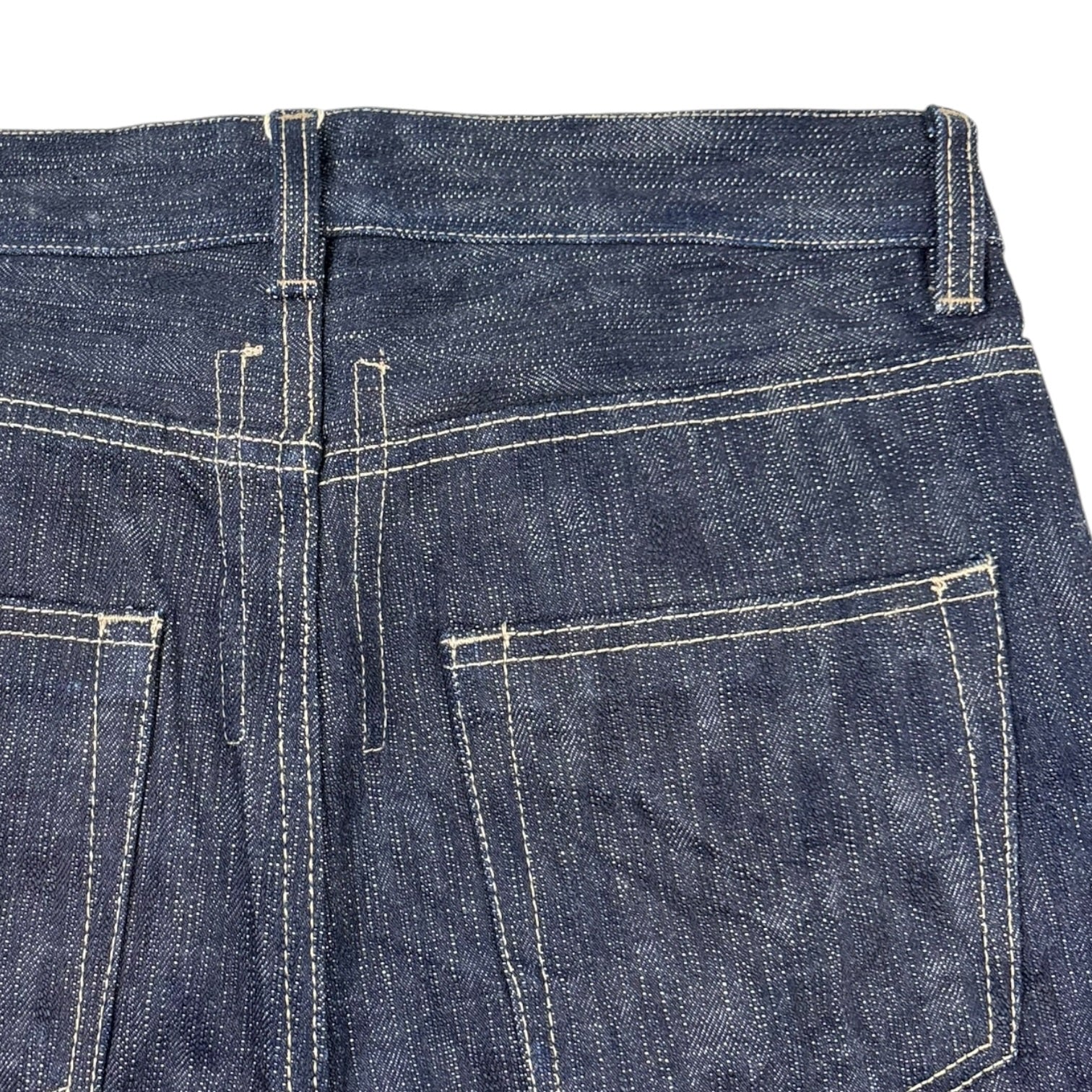 Rick Owens DRKRSHDW Torrence Cut Pantaloni Denim Raw Blue