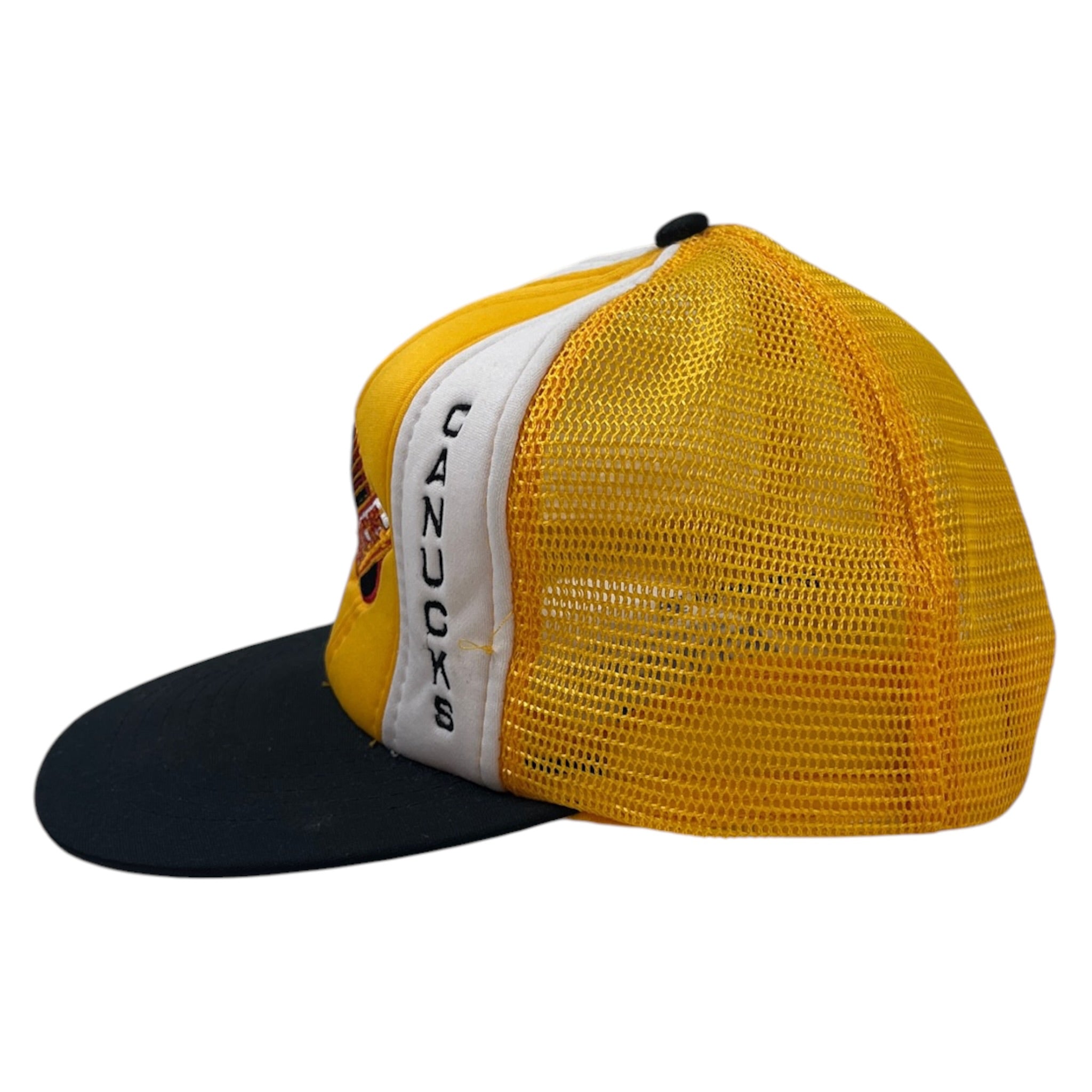 Vintage Vancouver Canucks Hat Yellow