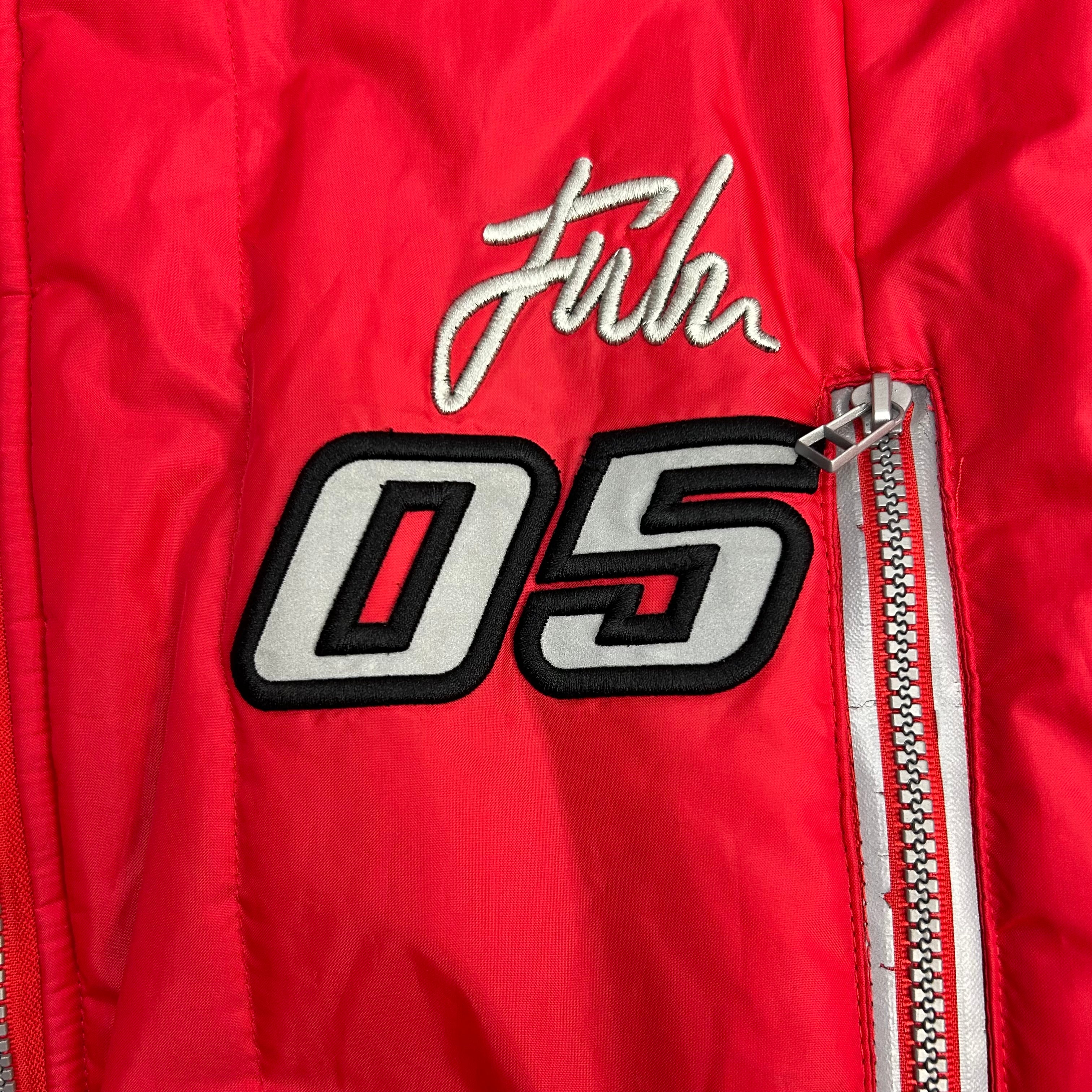 Vintage Y2K Fubu Limited Edition Puffer Coat Red