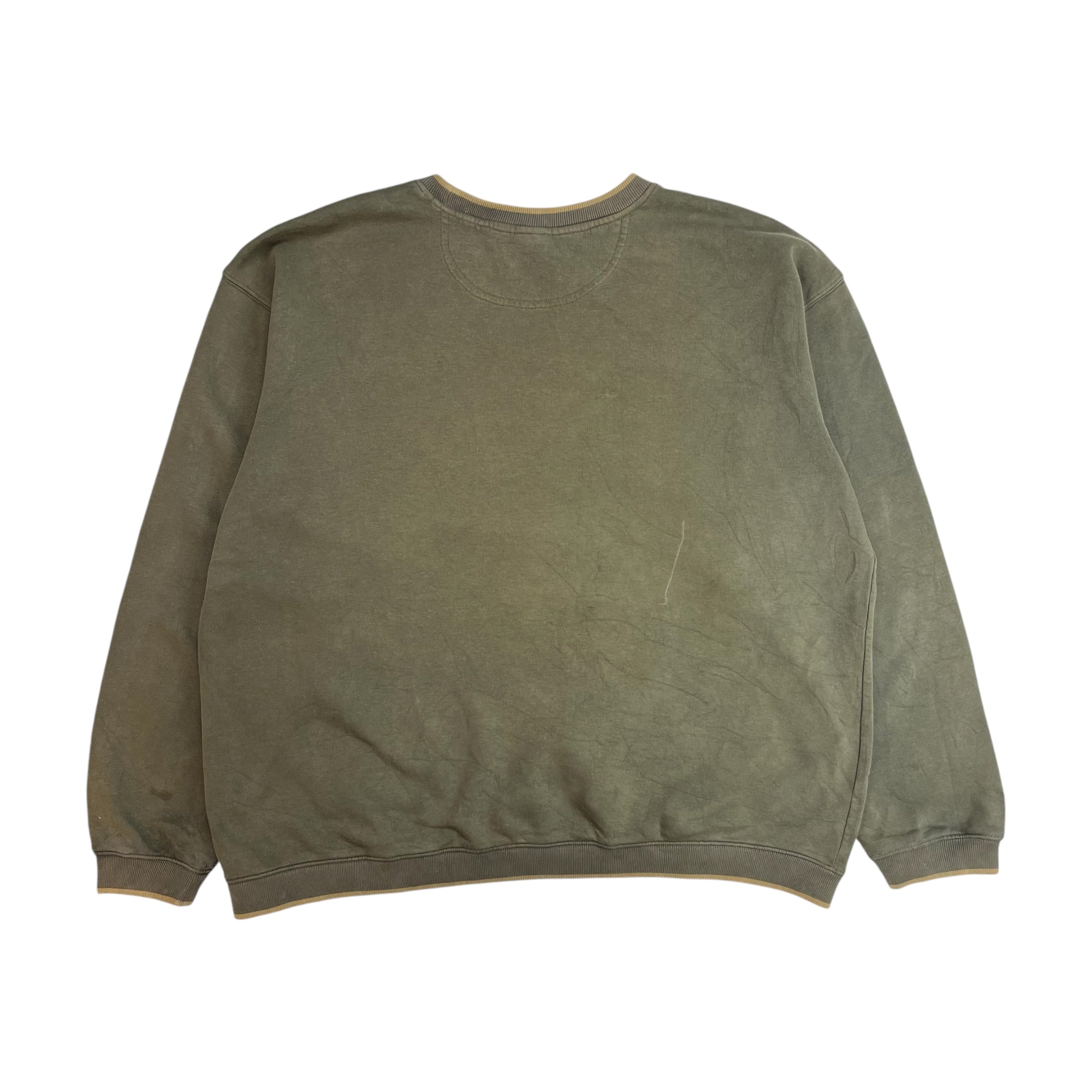 Vintage Nike Swoosh Crewneck Olive