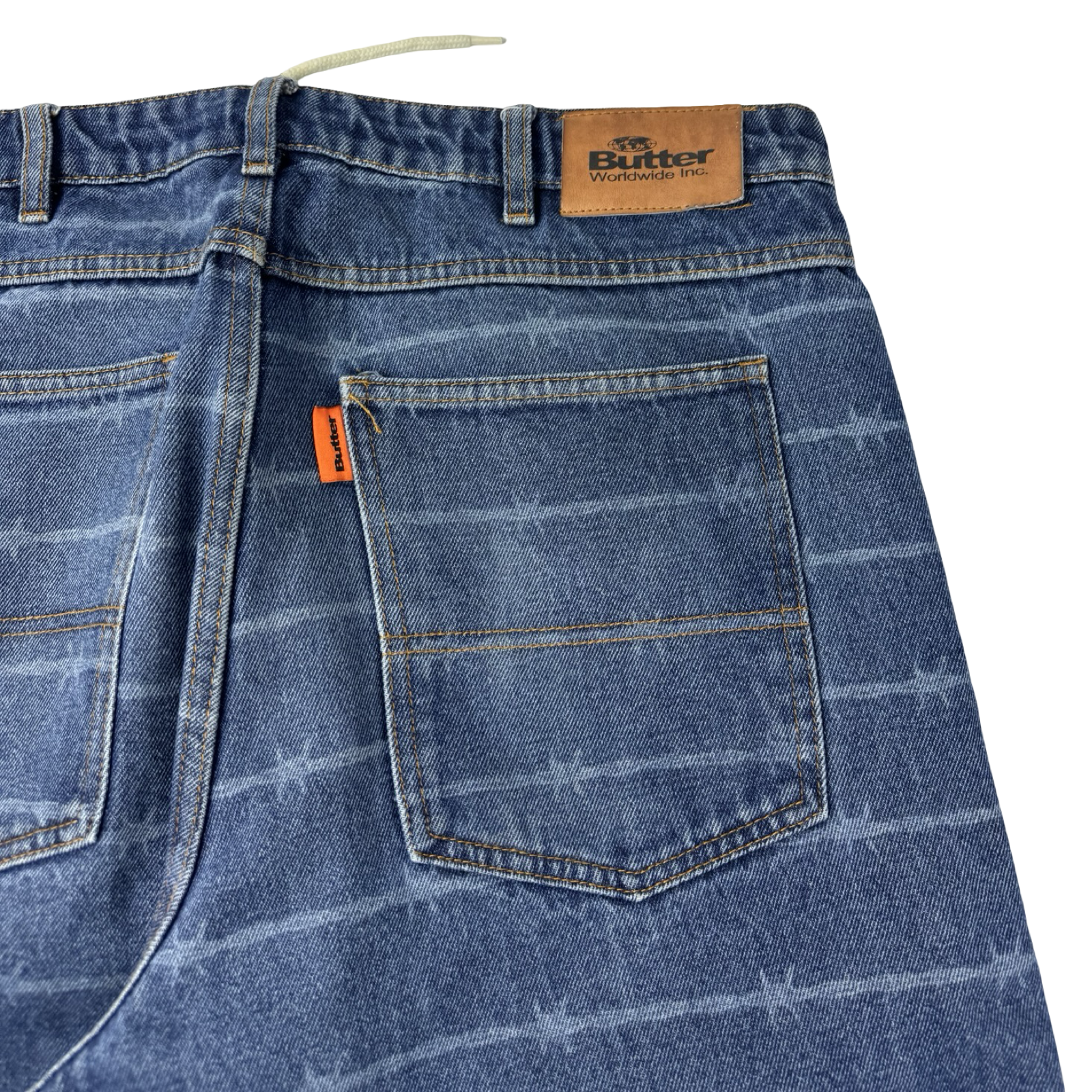 Butter Worldwide Very Baggy Fit Barbwire Denim Jeans