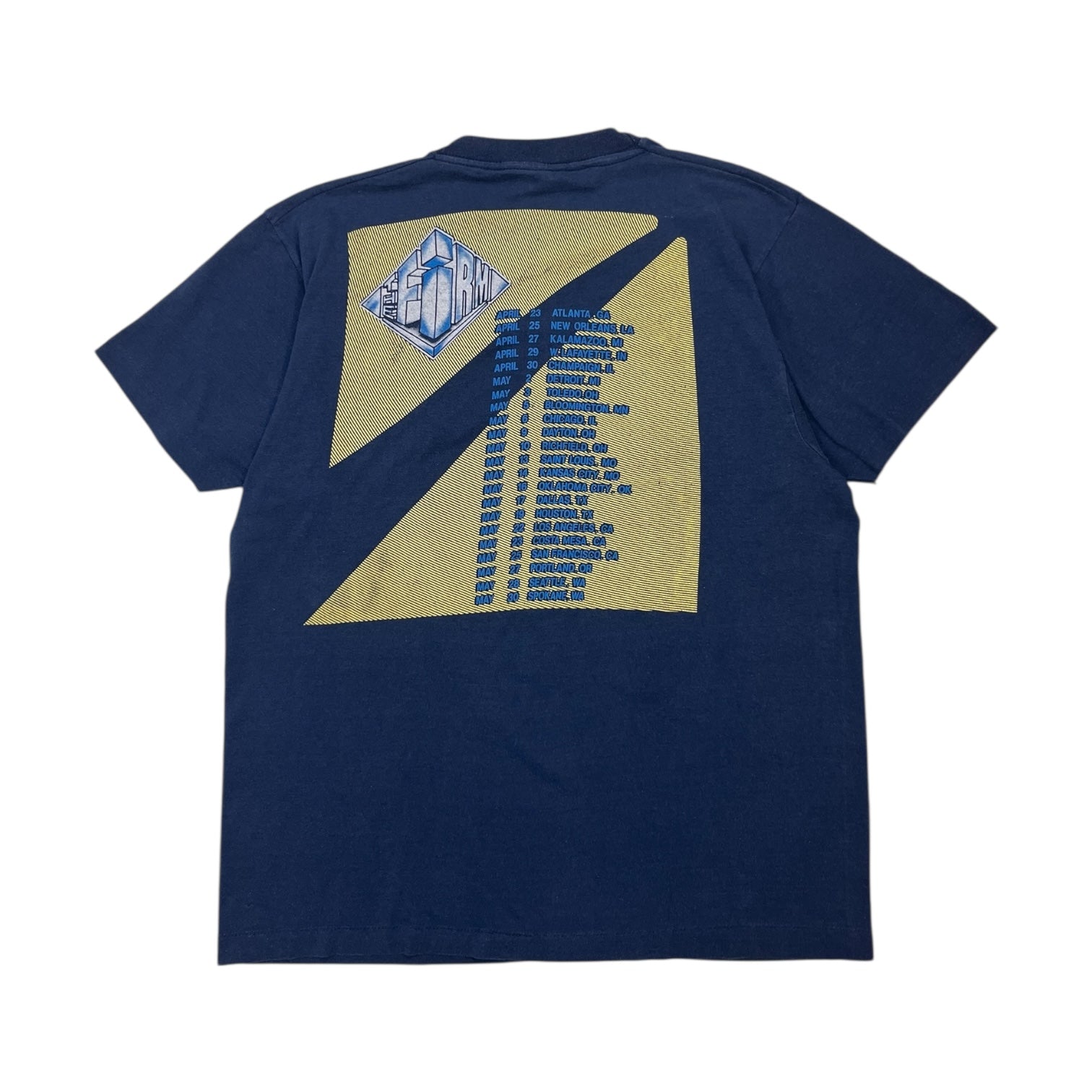 Vintage Jimmy Page The Firm Tee Navy