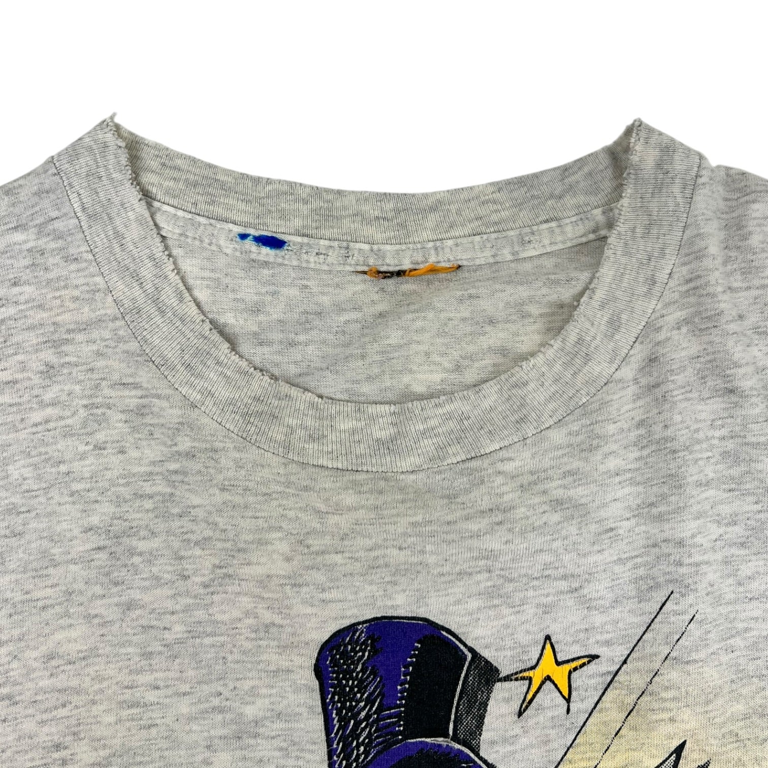 Vintage Nutmeg Mills NBA Los Angeles Lakers Caricature Graphic T-Shirt