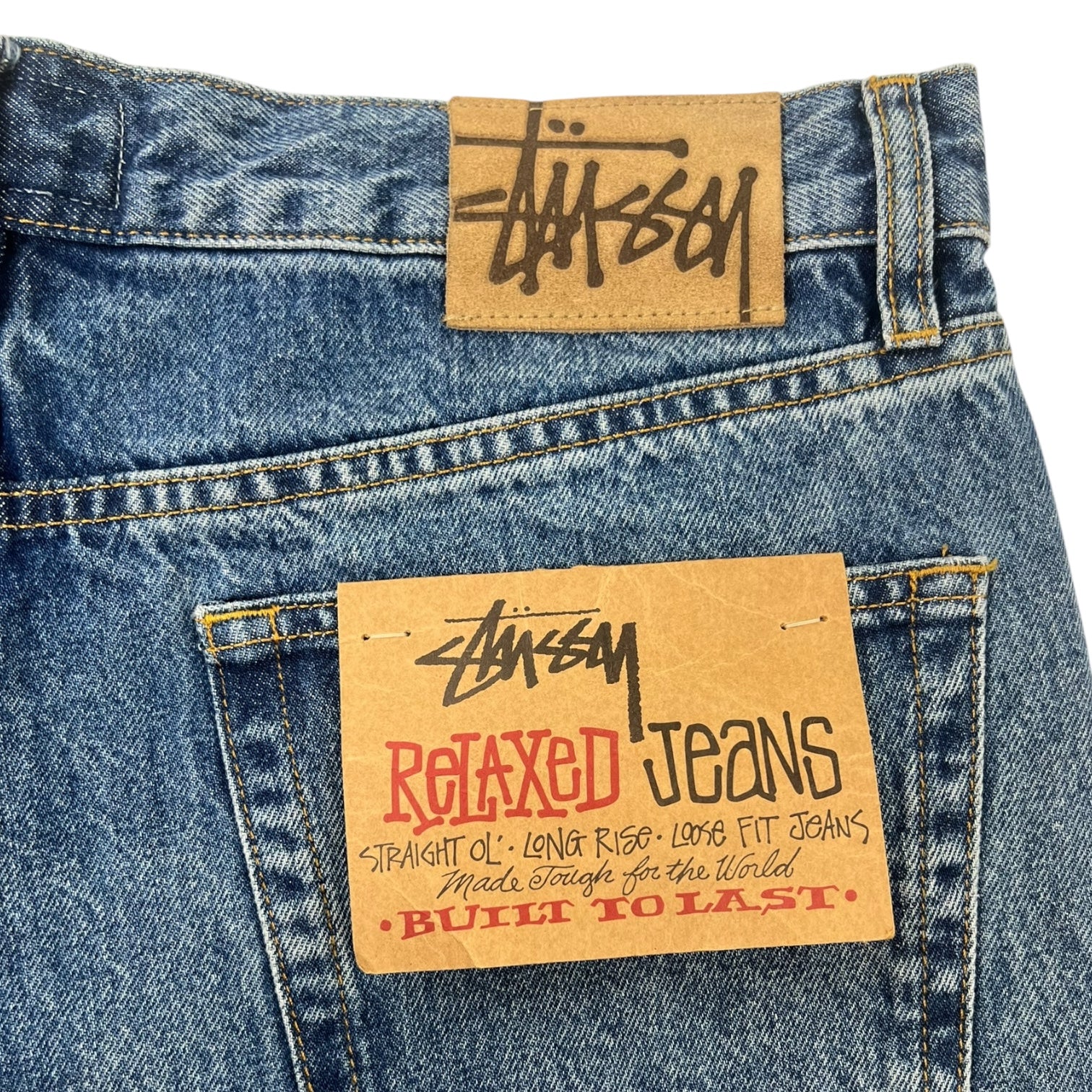 Stussy Relaxed Jean Medium Wash