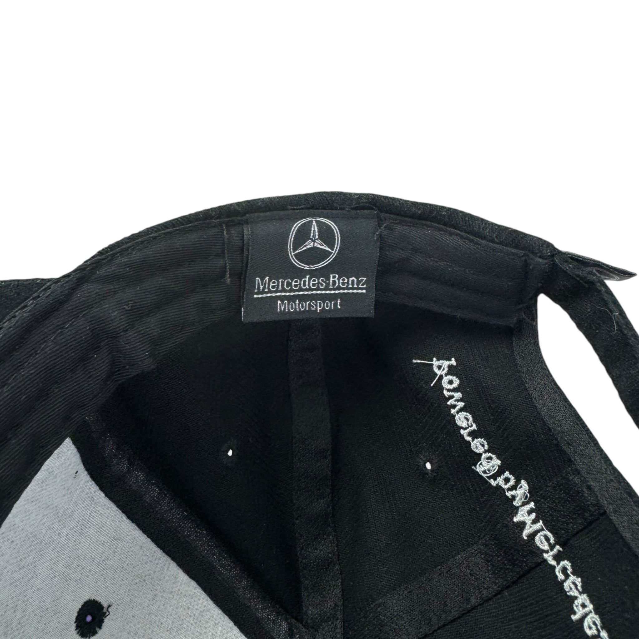 Vintage Mercedes Benz Hat Black