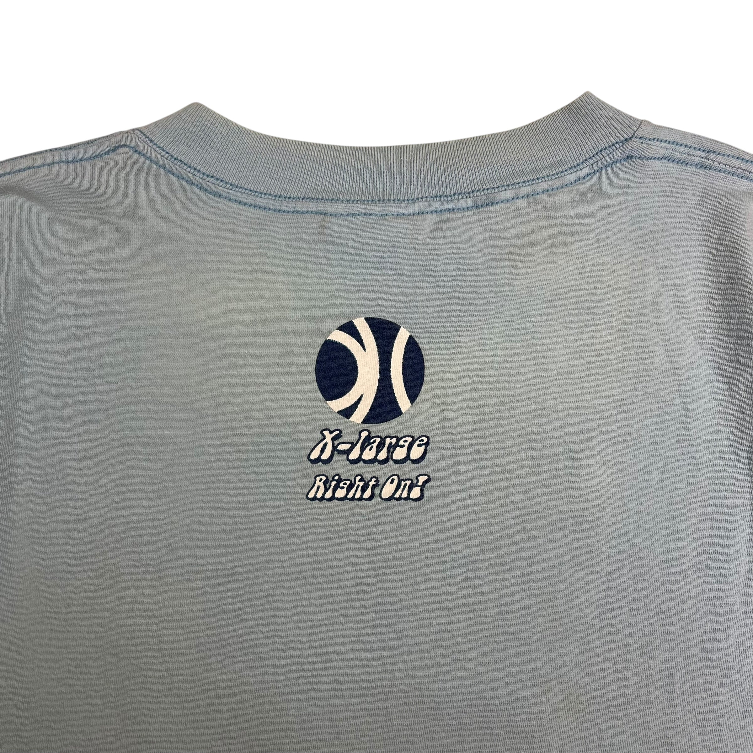 Vintage Honk If Your H**** T-Shirt Light Blue