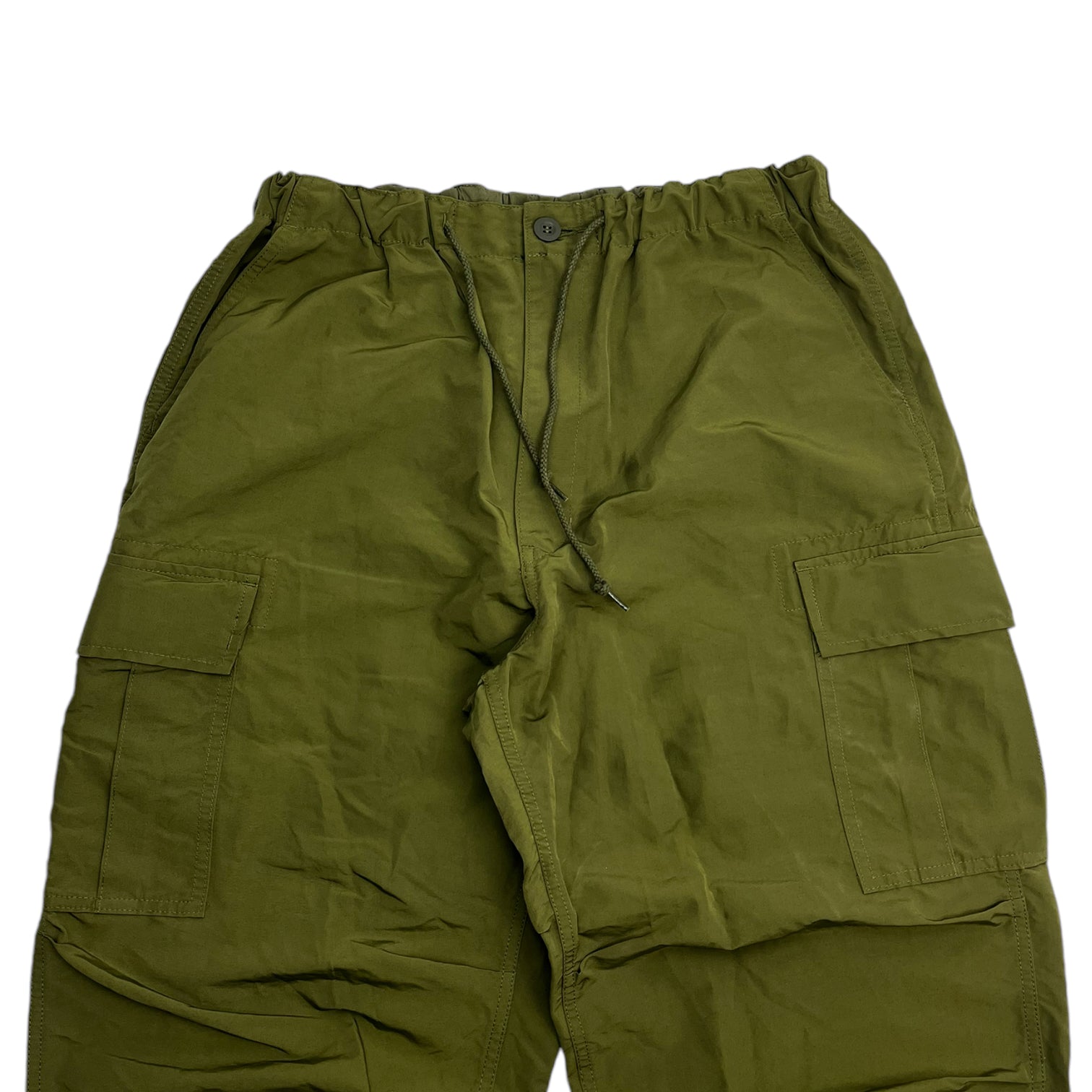 Comme Des Garçon Nylon Cargo Pants Olive