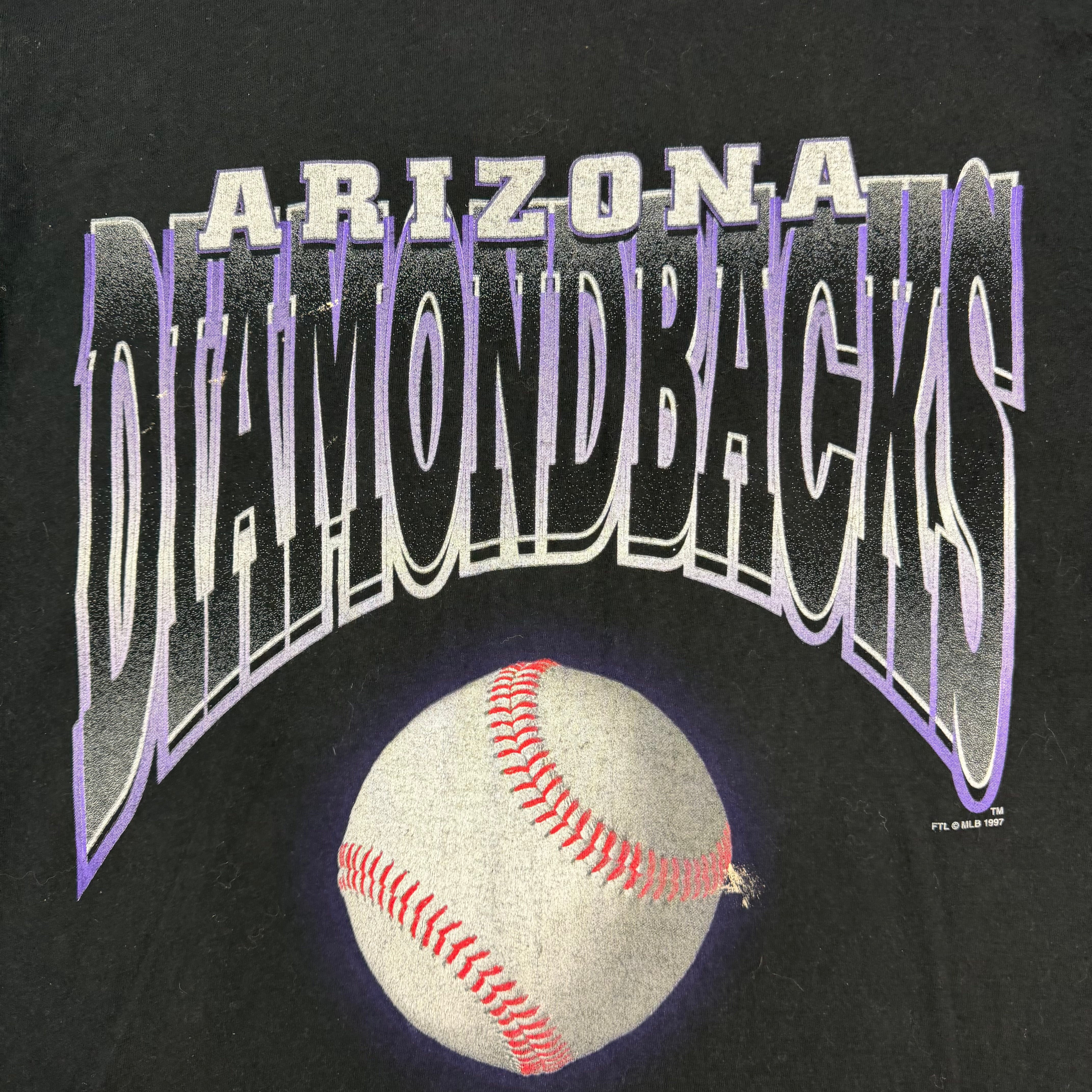 1997 Arizona Diamondbacks “Play Ball” Tee Black