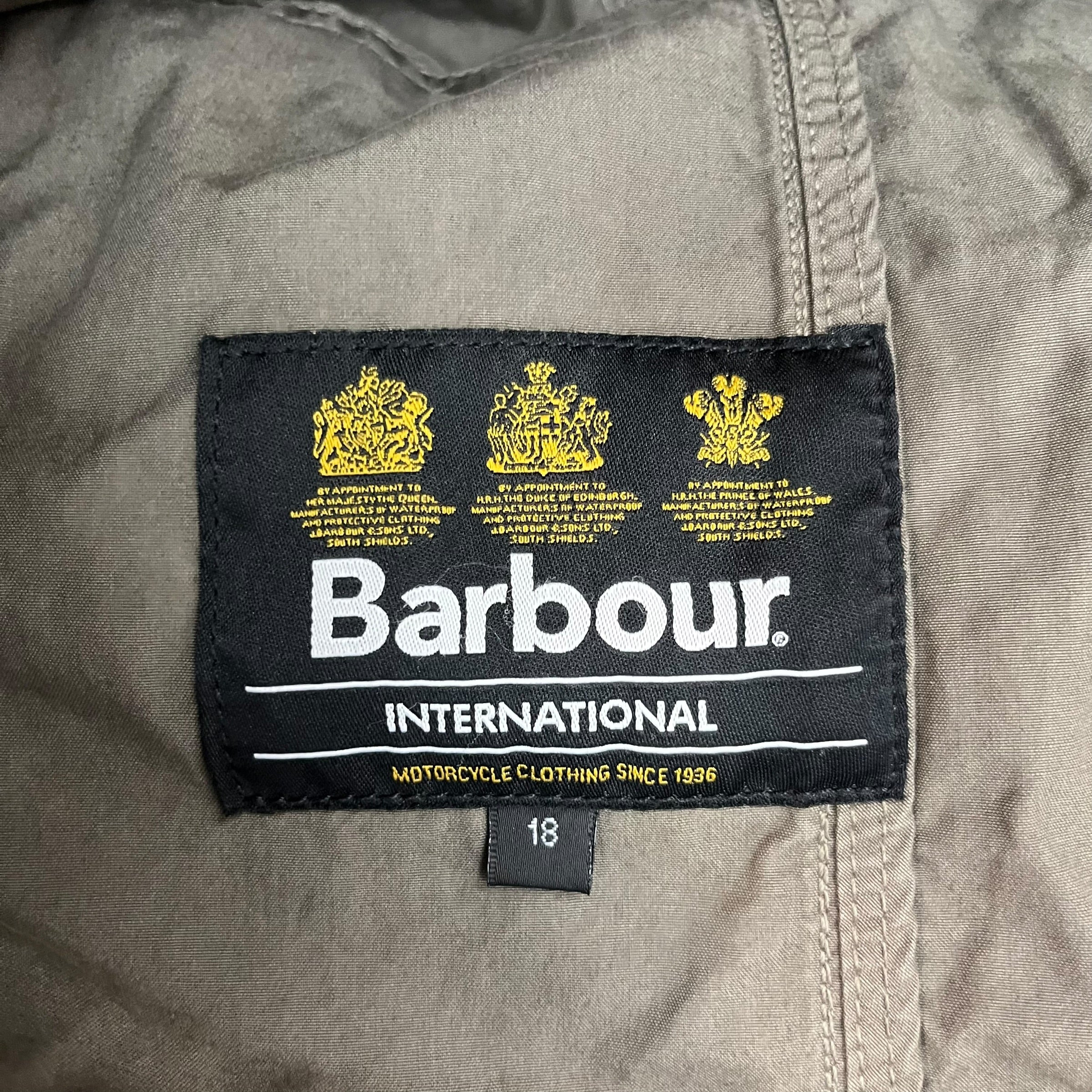 (W) Barbour International Broton Jacket Light Brown