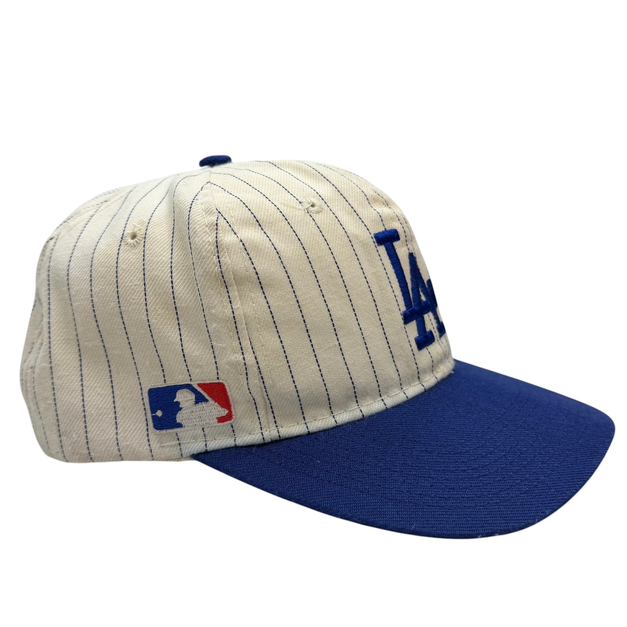 Vintage Los Angeles Dodgers Pinstripe Sports Specialties Snapback White