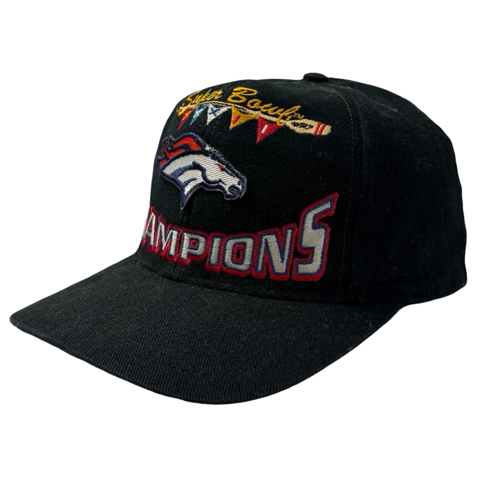 Vintage Denver Broncos SuperBowl 32 Champions Snap Back Hat