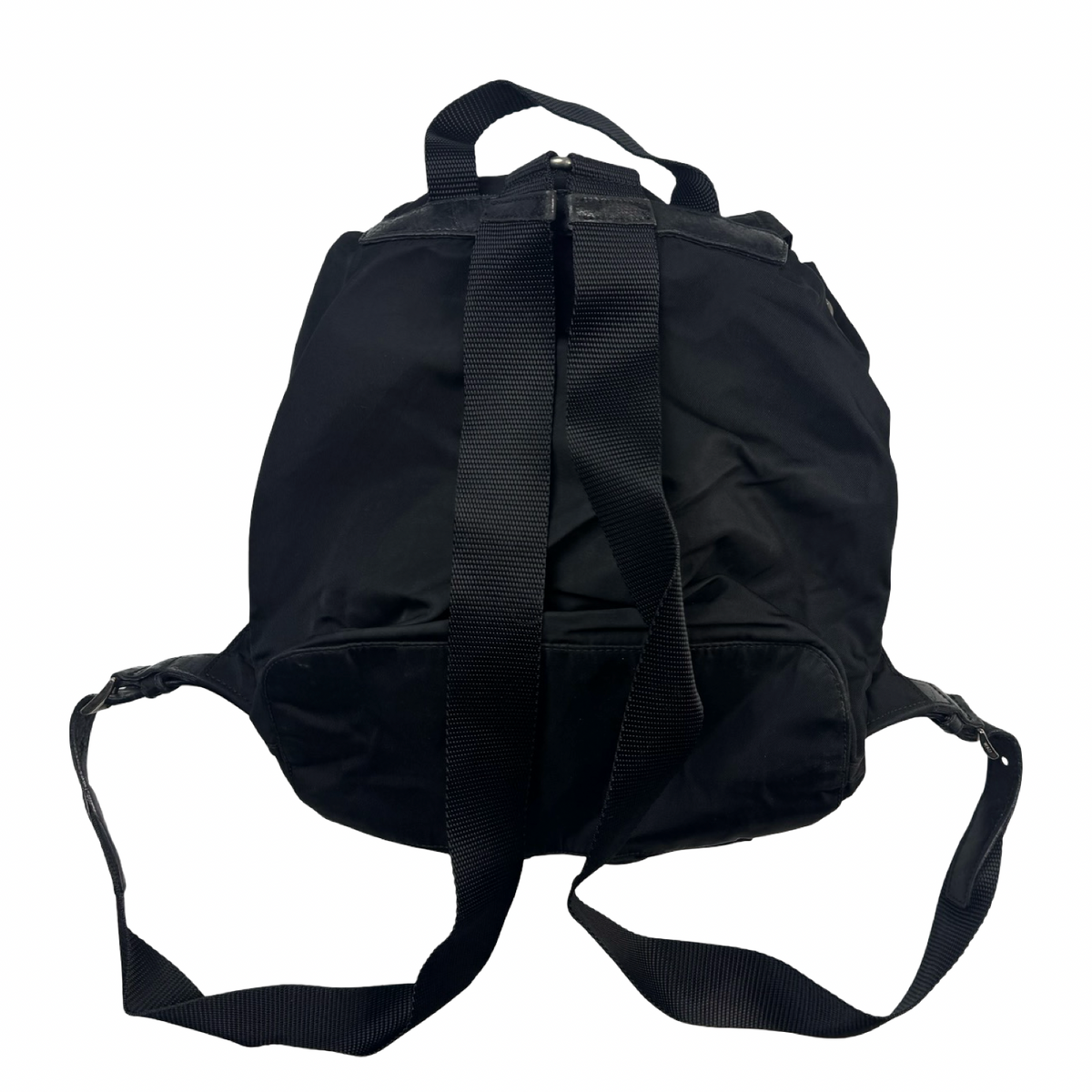 Prada Tessuto Nylon Saffiano Backpack Bag