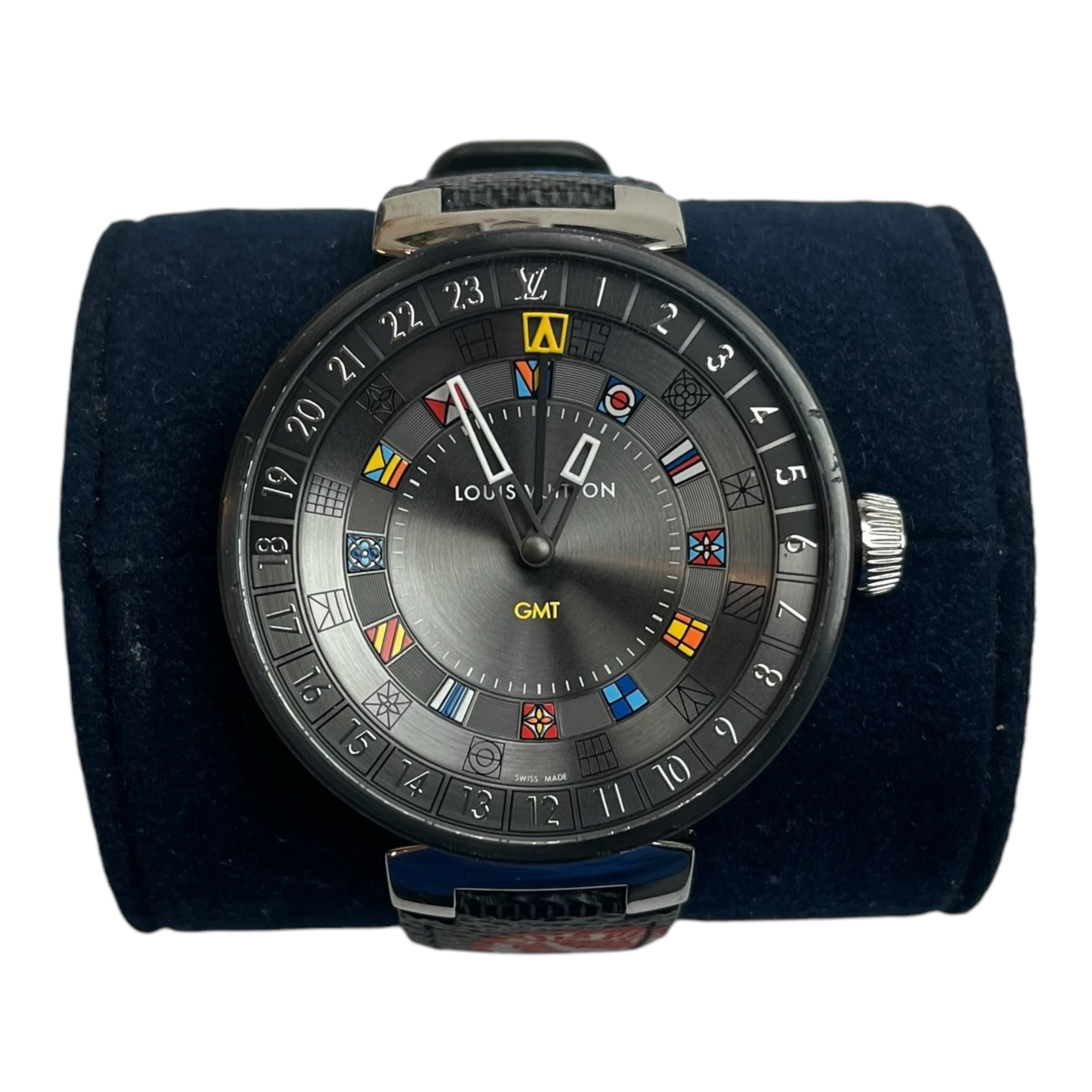 Louis Vuitton Moon Dual Time GMT Watch