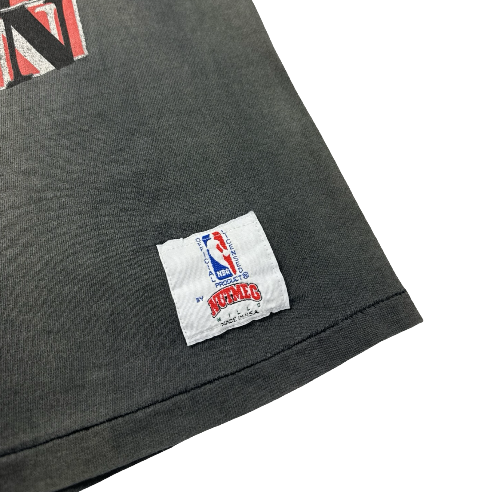 Vintage Chicago Bulls Michael Jordan Stats Nutmeg T-Shirt