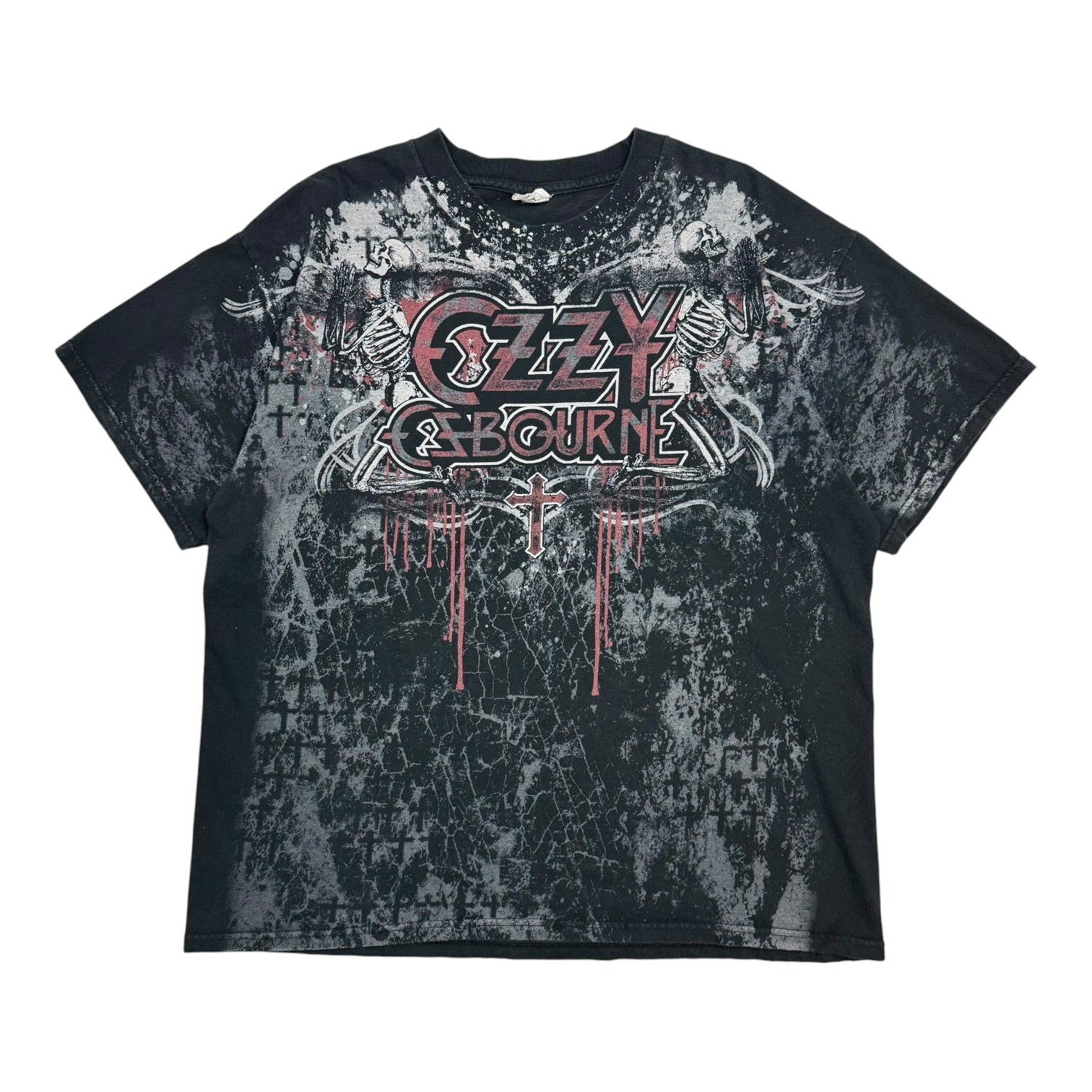 Vintage Ozzy Osbourne AOP Tee Black