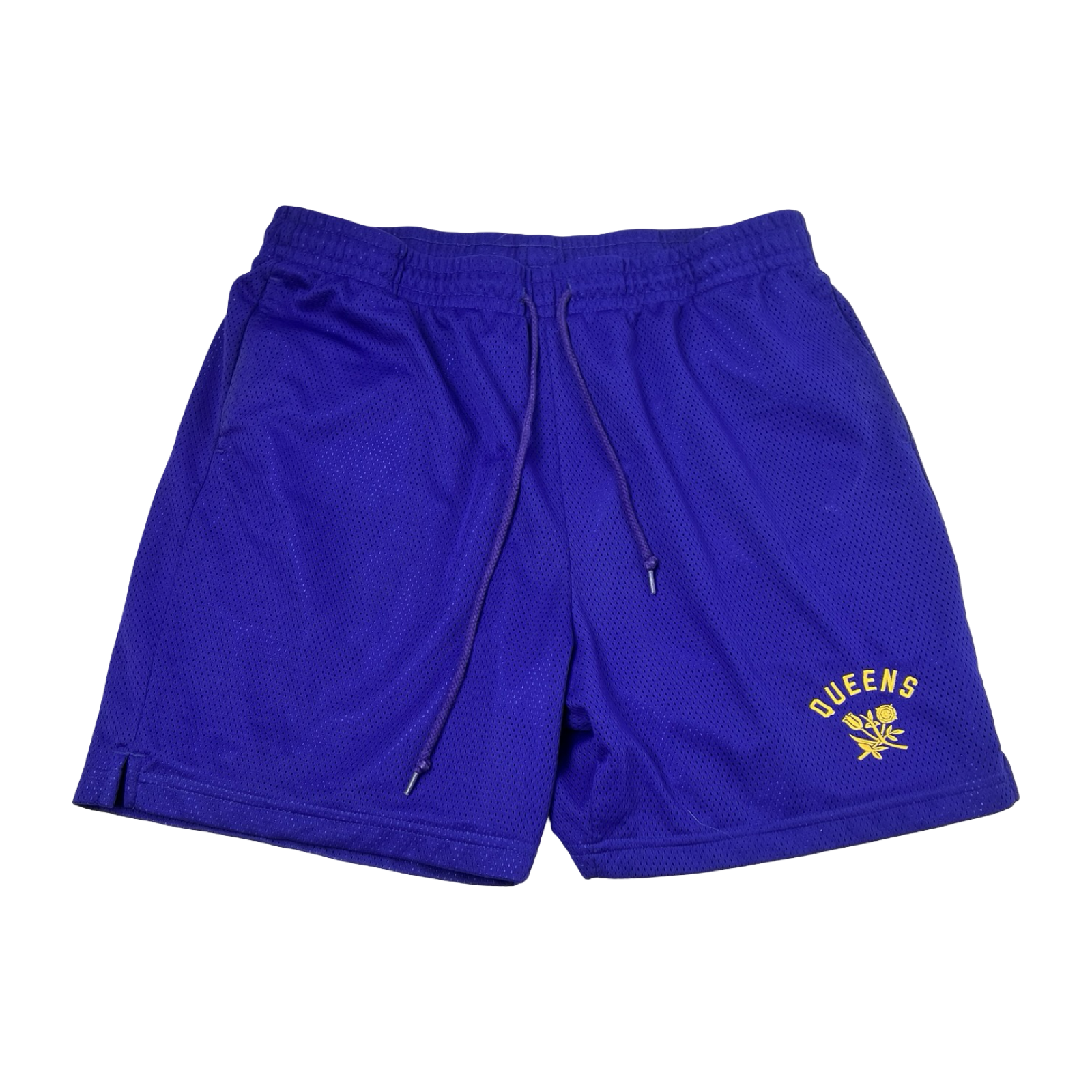 Aime Leon Dore Queens Crest Gym Shorts Purple