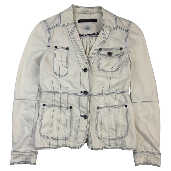 (W) Marc Jacobs Utility Jacket White