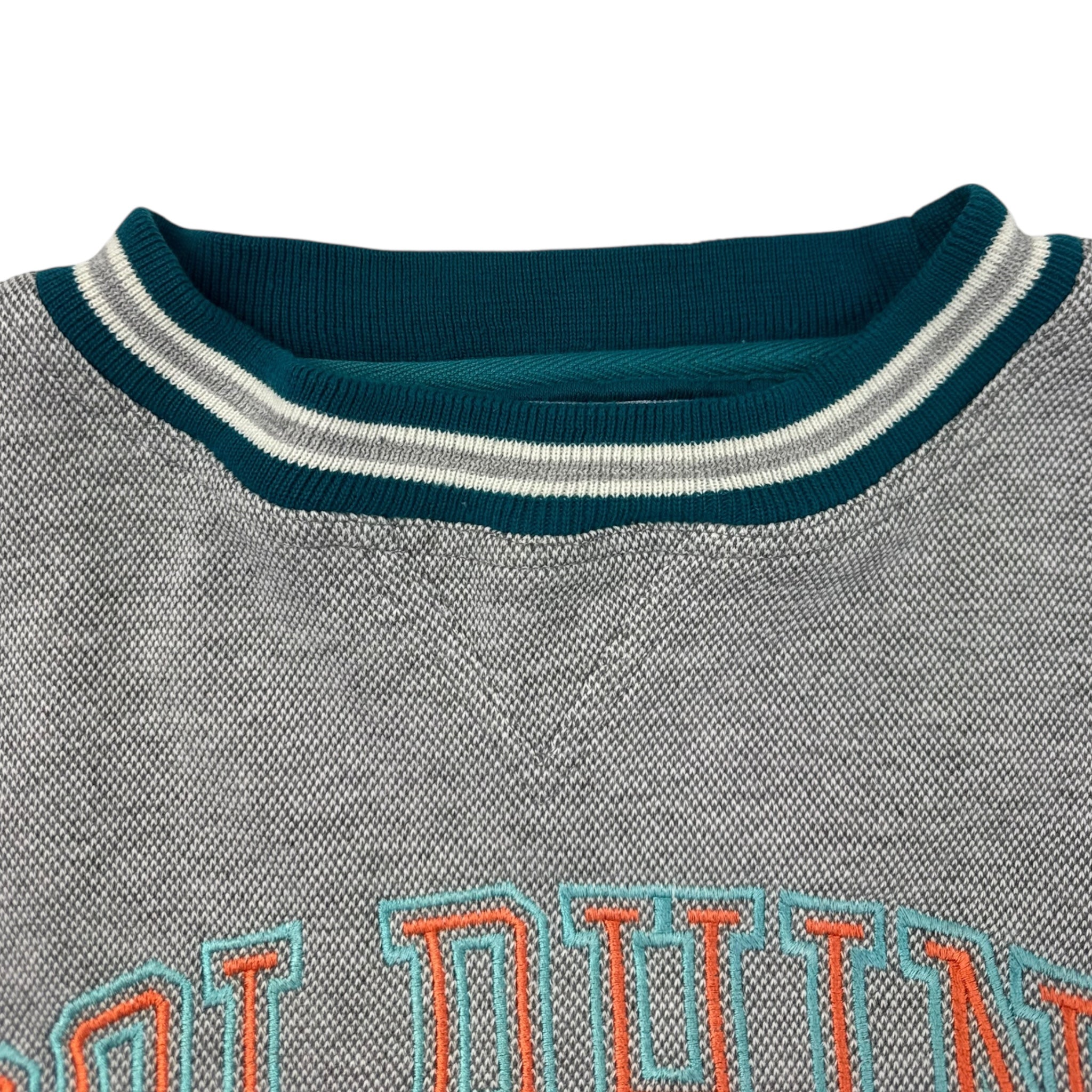 Vintage Miami Dolphins Logo Athletic Crew Neck