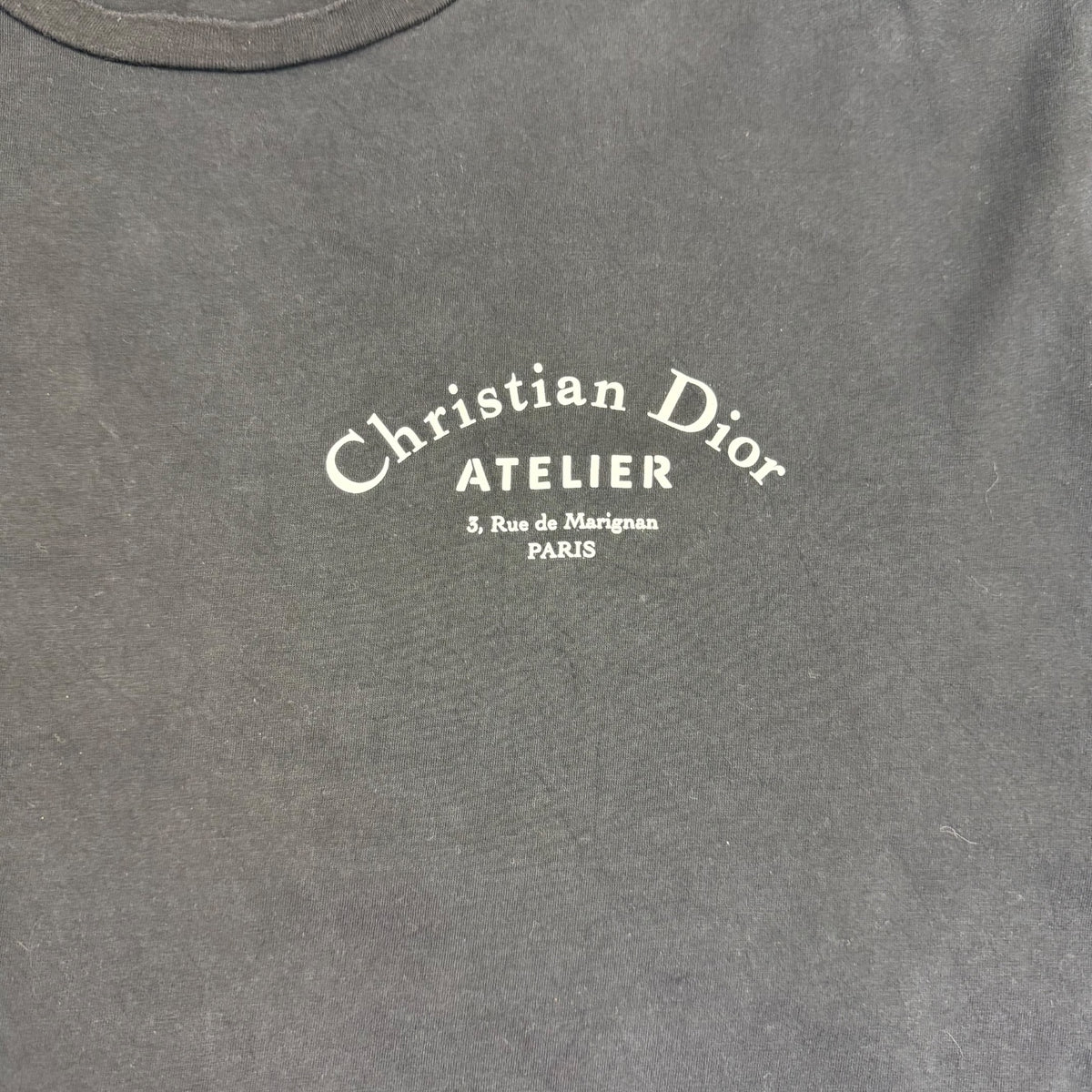 Dior Christian Dior Atelier Tee Black
