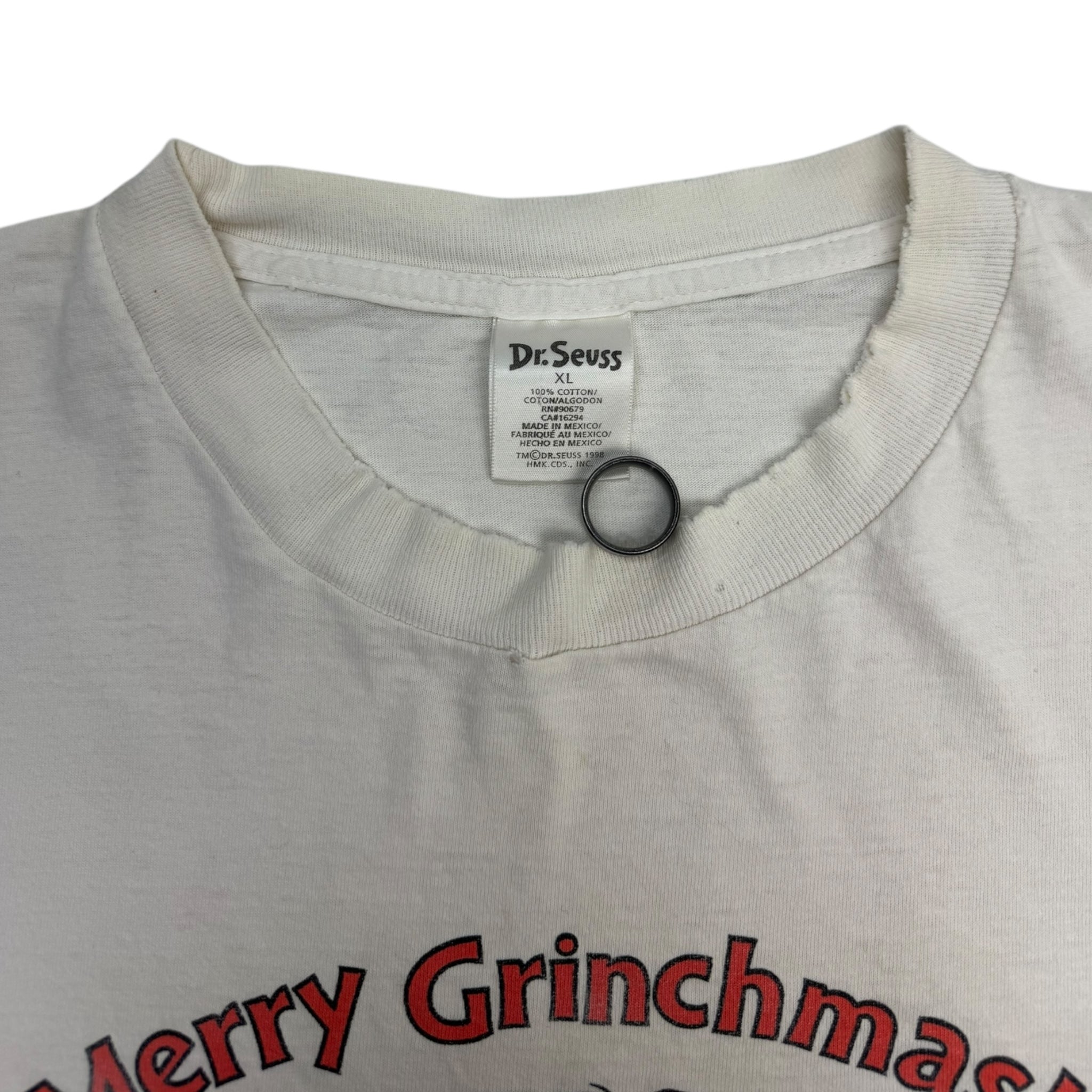 1998 Merry Grinchmas Dr. Seuss Christmas T-Shirt