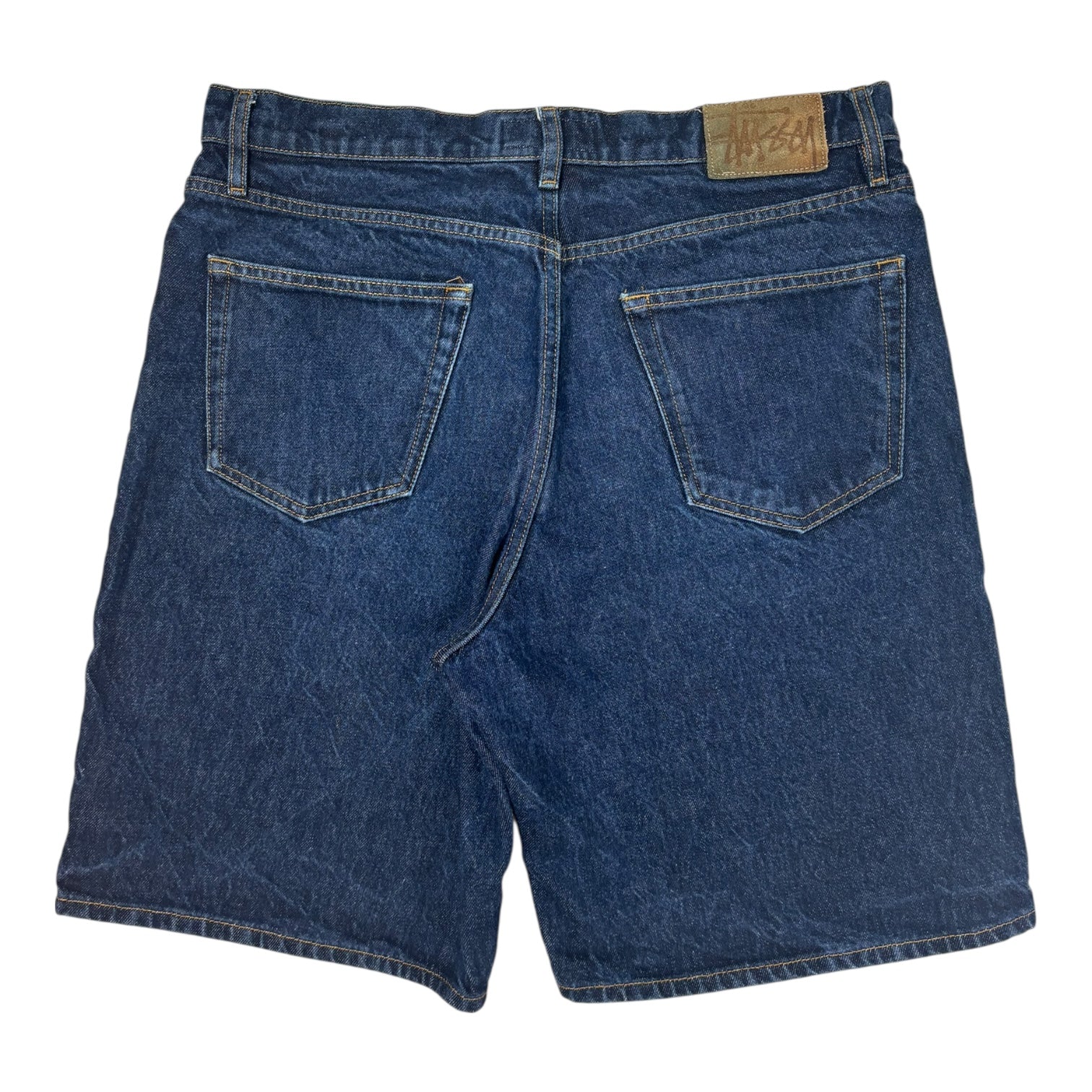 Stussy Big Ol’ Denim Short Dark Wash