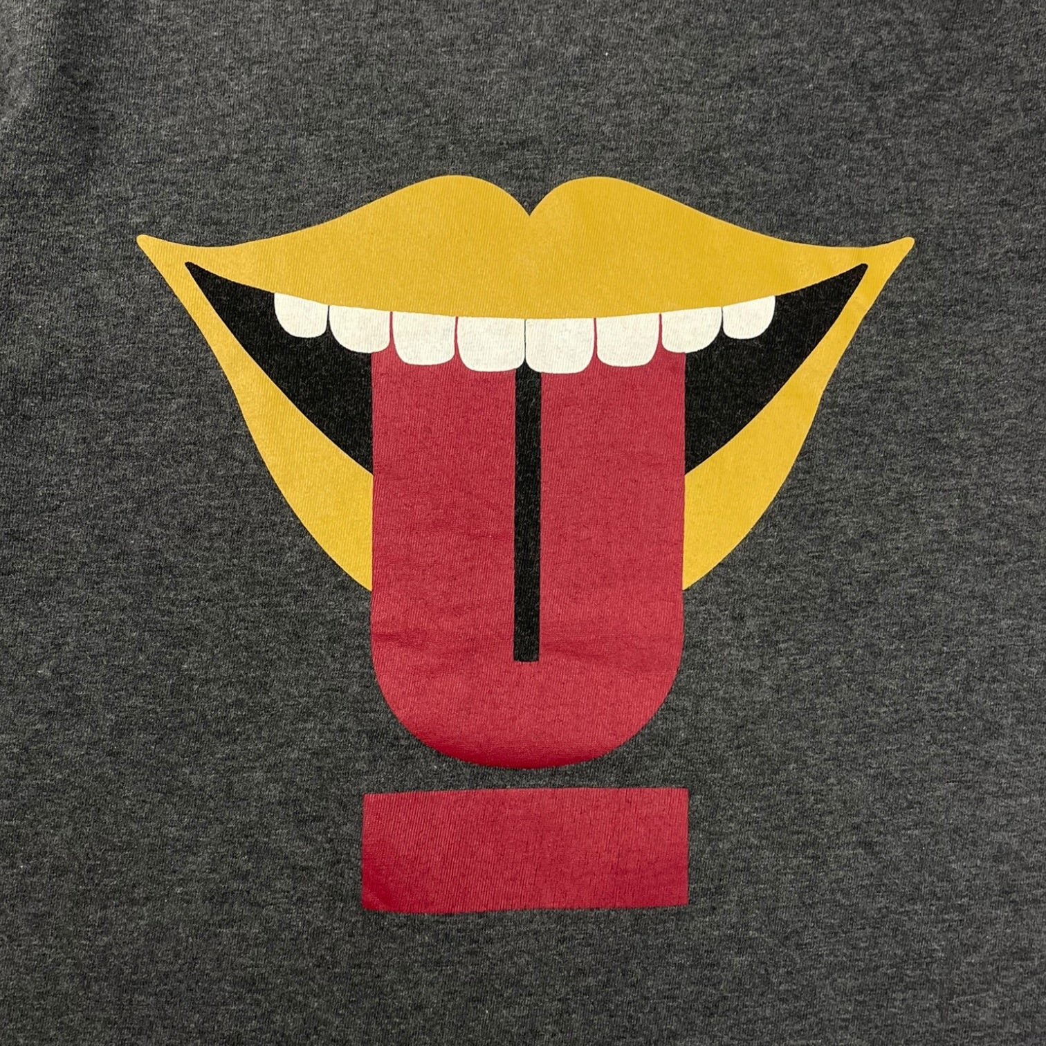 Undercover Tongue U Logo T-Shirt Grey