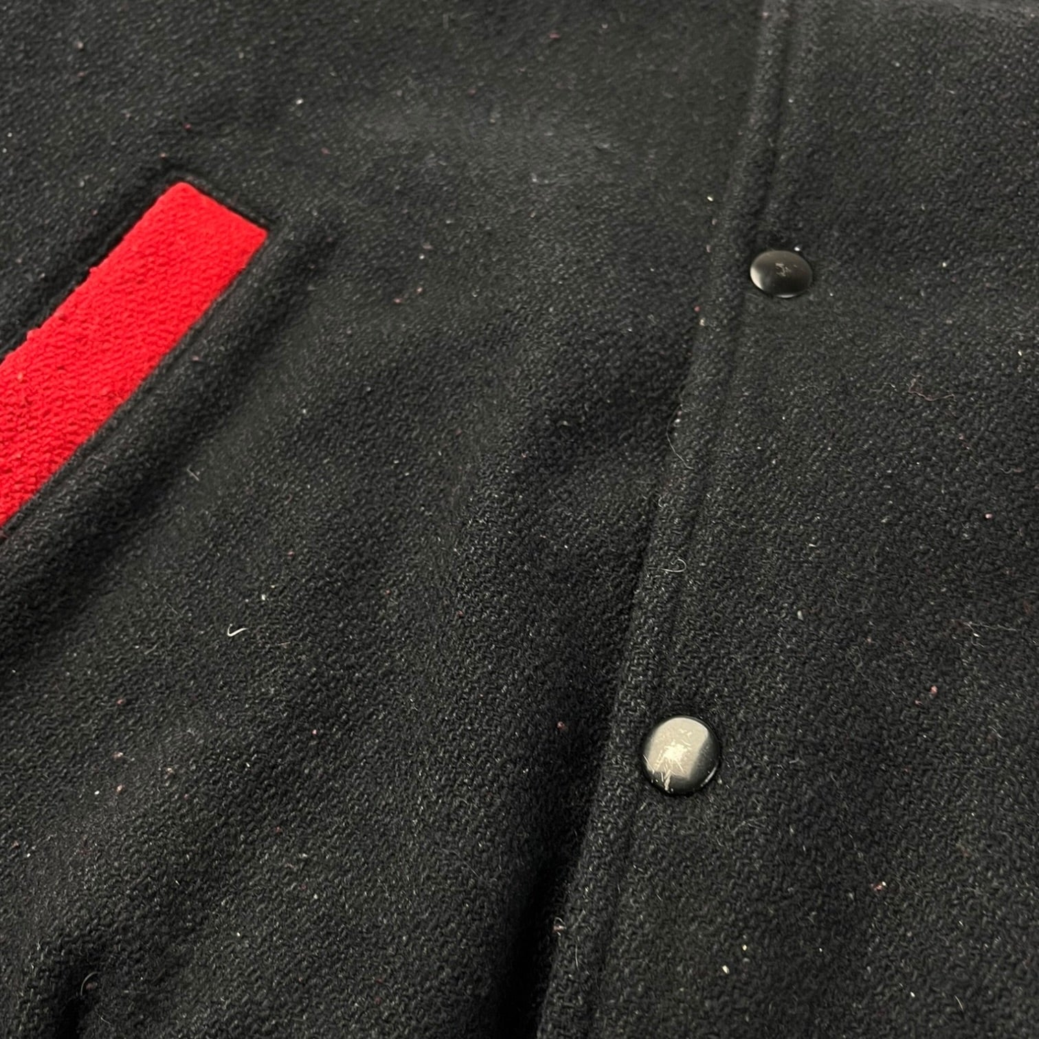 Vintage Mickey Billiards Disney Wool Bomber Jacket