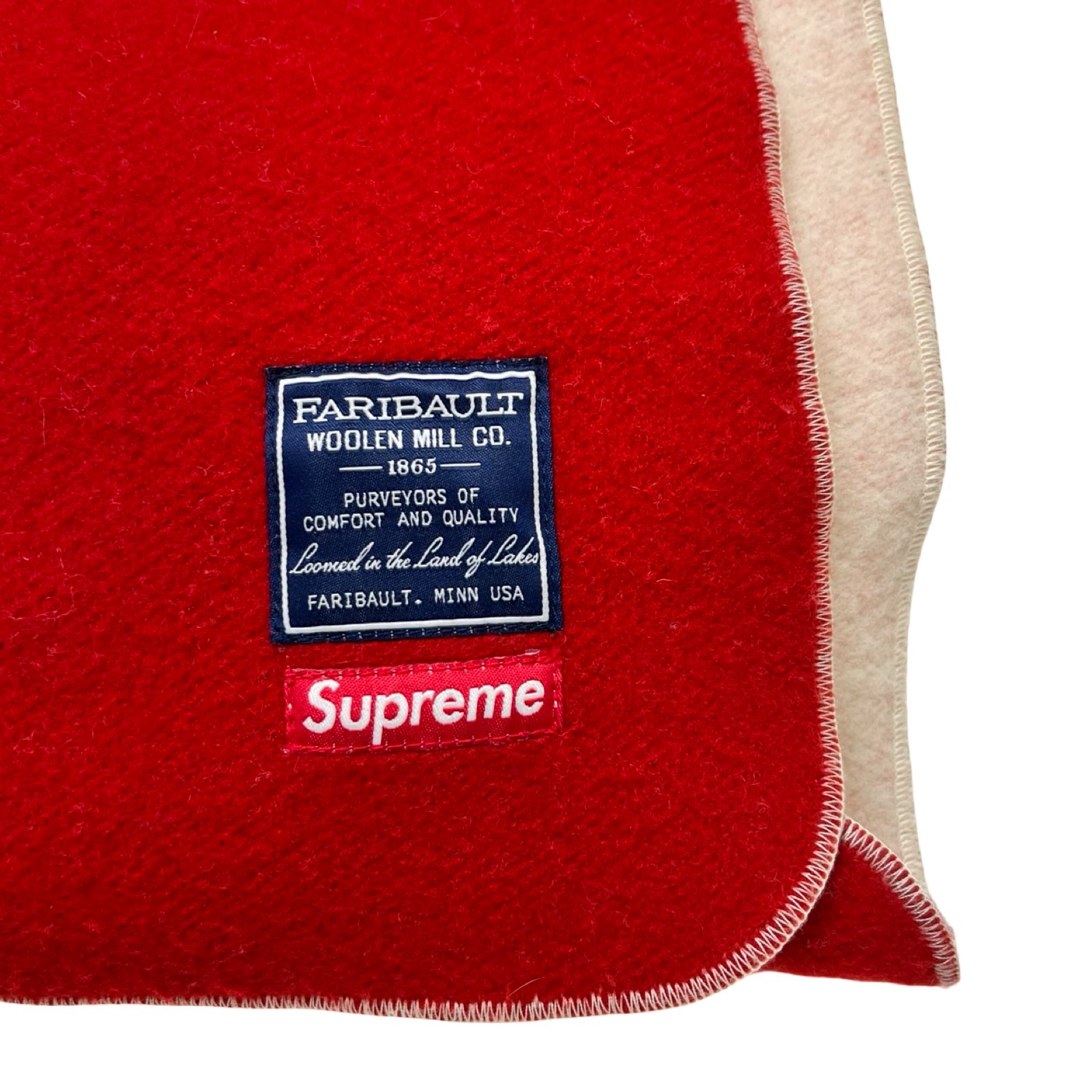 Supreme x Faribault Woolen Mill Co. Box Logo Blanket