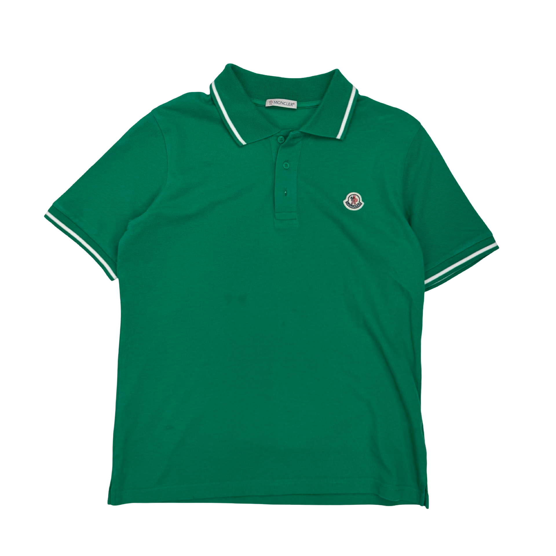 Vintage Moncler Polo Shirt Green