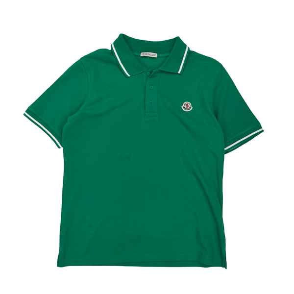 Vintage Moncler Polo Shirt Green