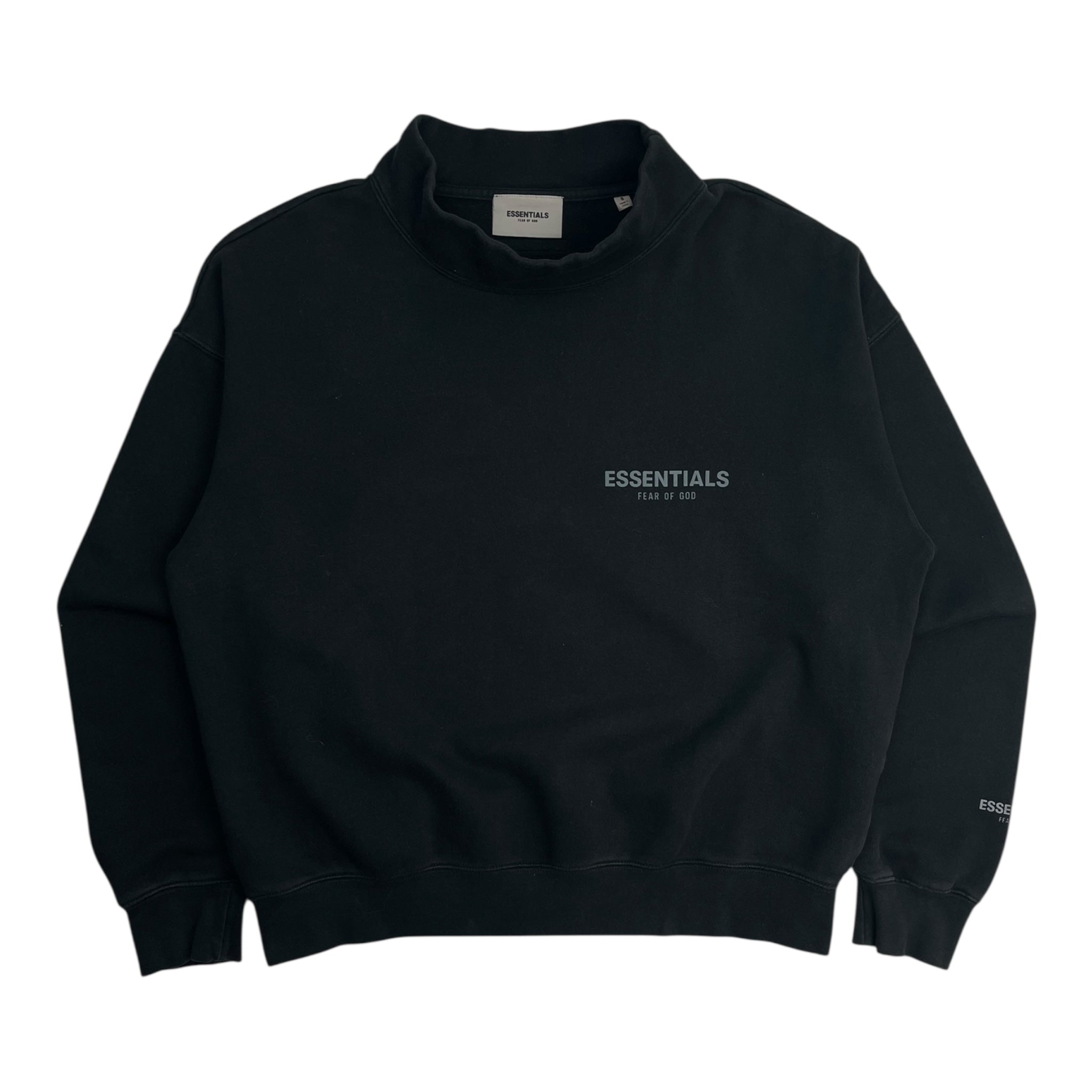 Fear of God Essentials Pull-Over Mockneck Black