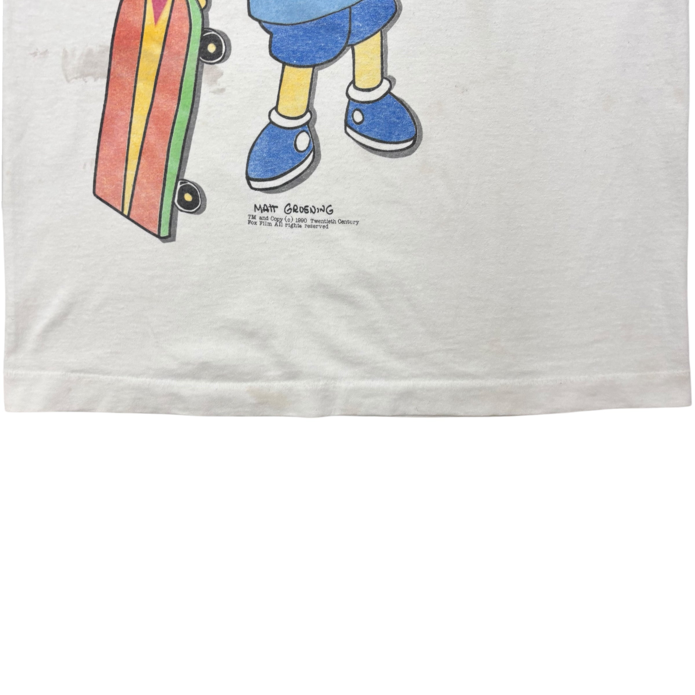 1990 The Simpsons Bart Simpson Tee