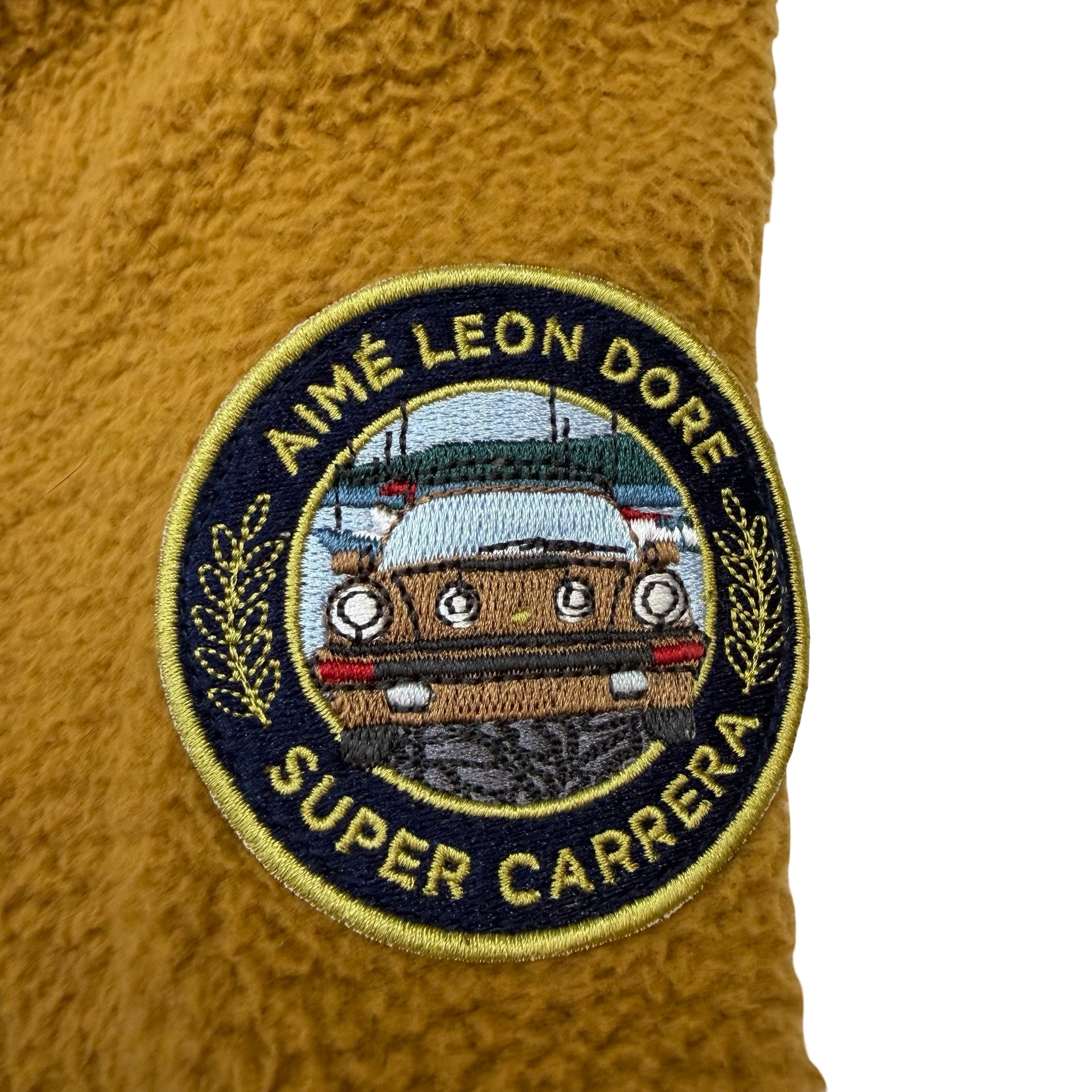Aimé Leon Dore X Porsche 911SC Fleece Quarter Zip Brown