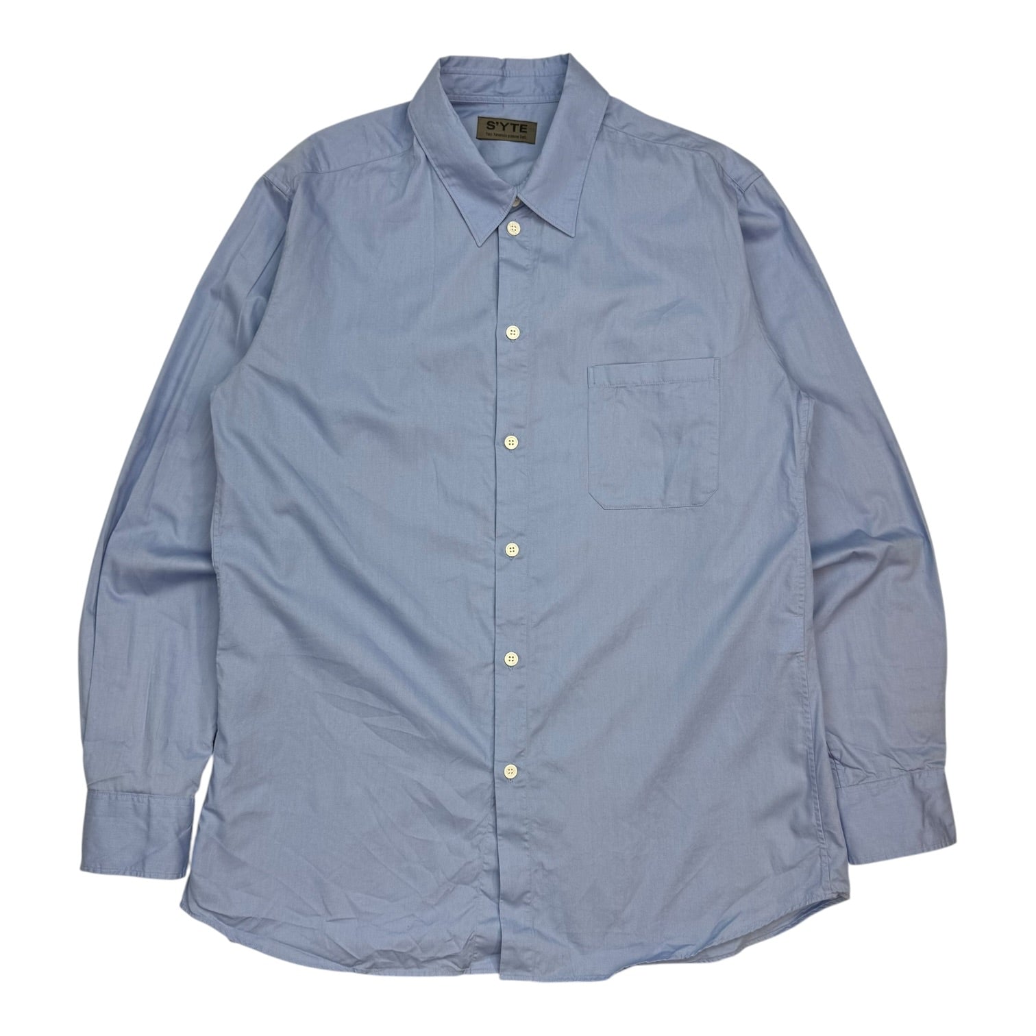 S'YTE Yohji Yamamoto Button Up Shirt Light Blue