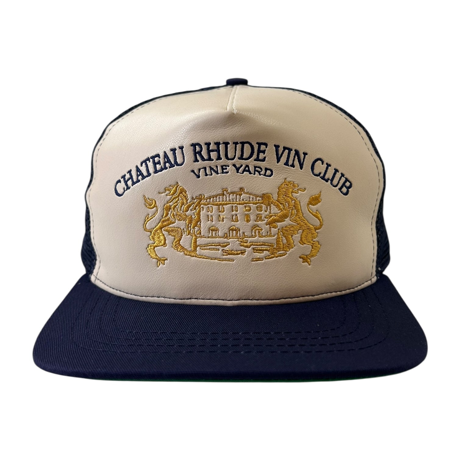 Rhude Cellier Trucker Hat Navy