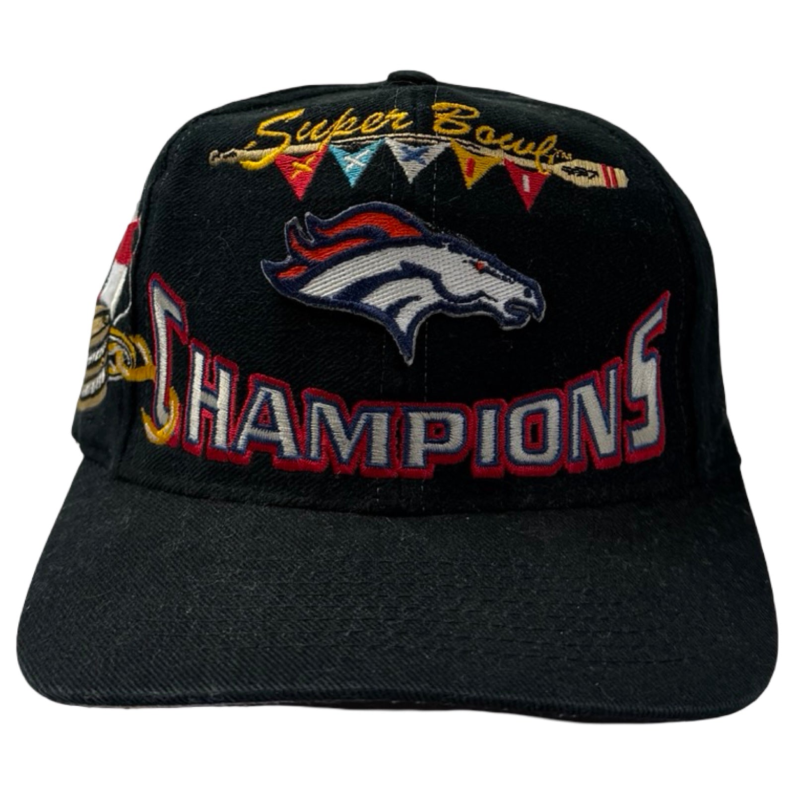 Vintage Denver Broncos SuperBowl 32 Champions Snap Back Hat