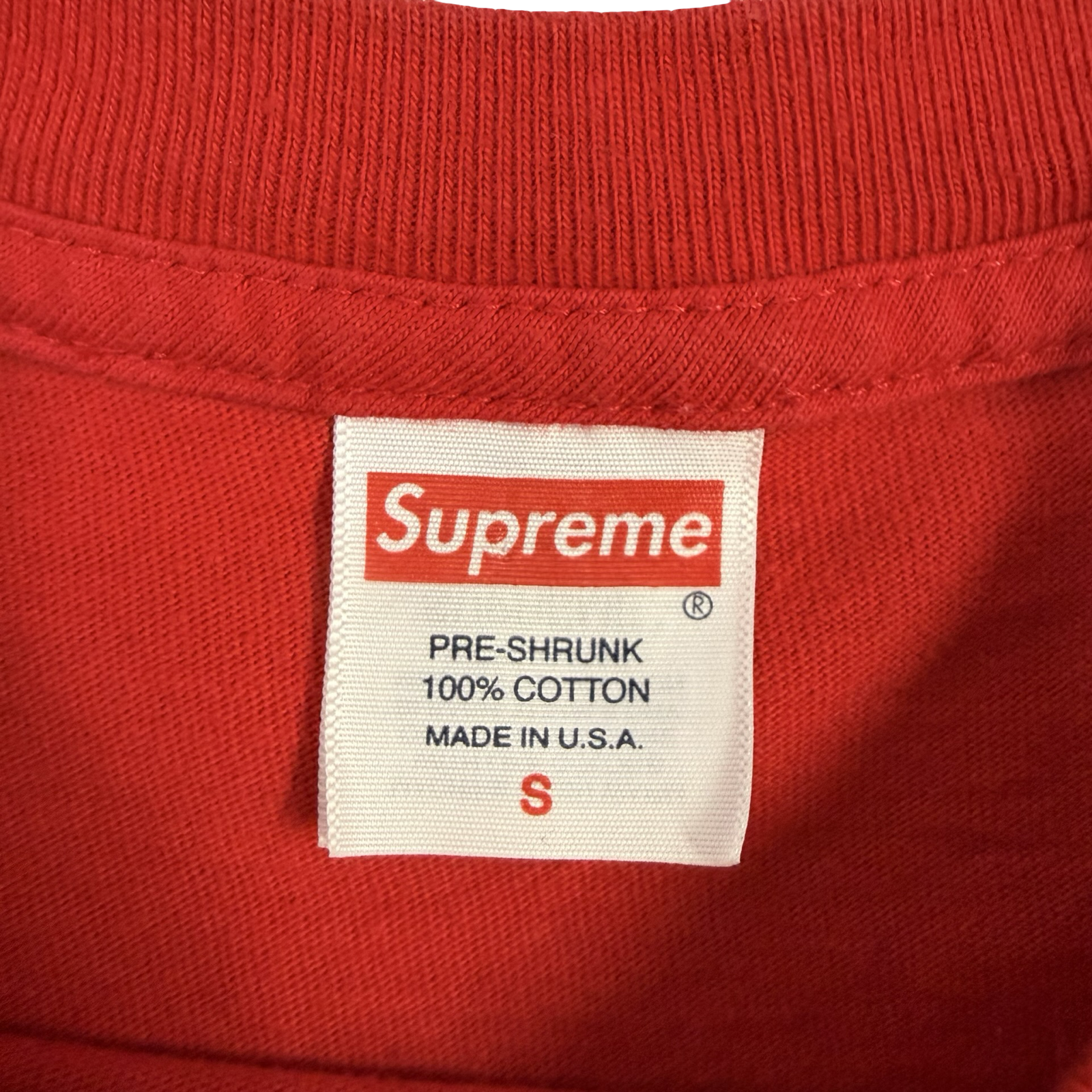 Supreme Maradona Tee Red