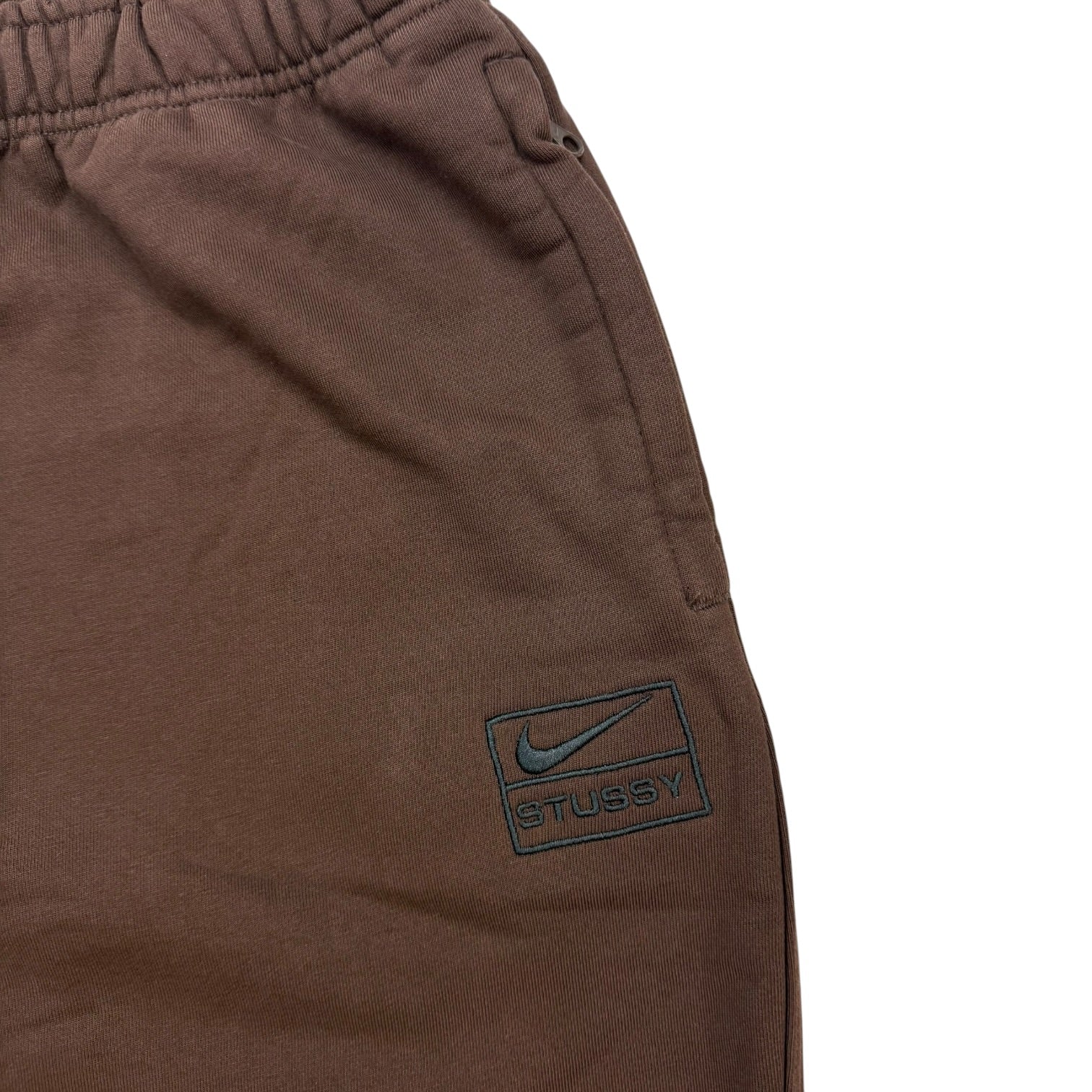 Stussy x Nike Stone Washed Sweatpants Brown