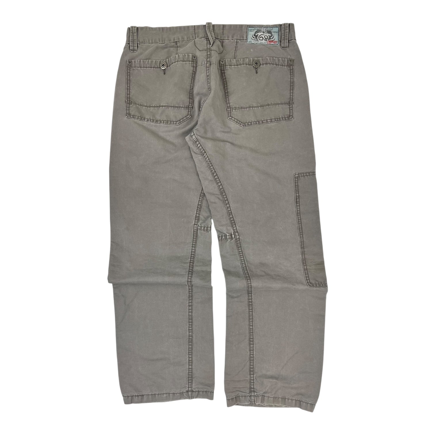 Vintage Esprit Utility Pocket Pants Grey