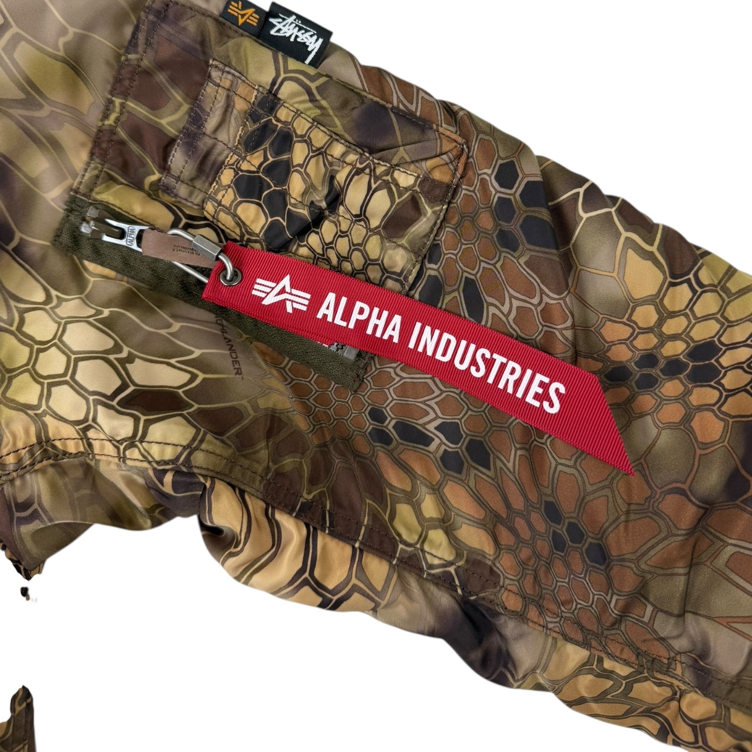 Stüssy x Alpha Industries Kryptek Camo N2B Jacket Highlander