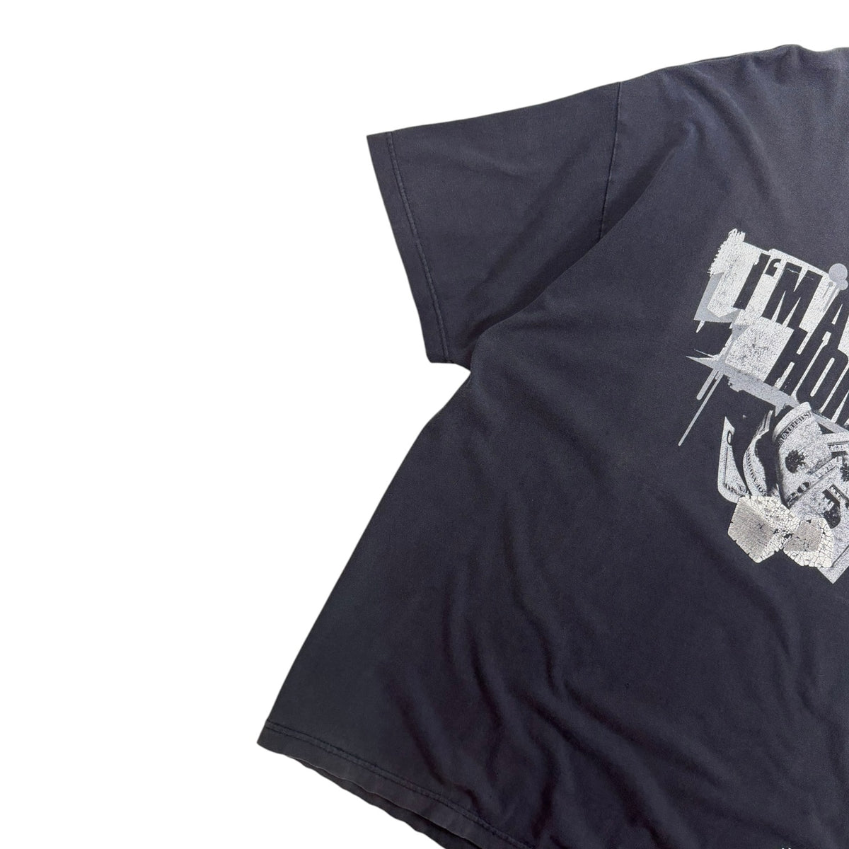 Vintage Ruff Ryders "Hustla Homie" T-Shirt Black