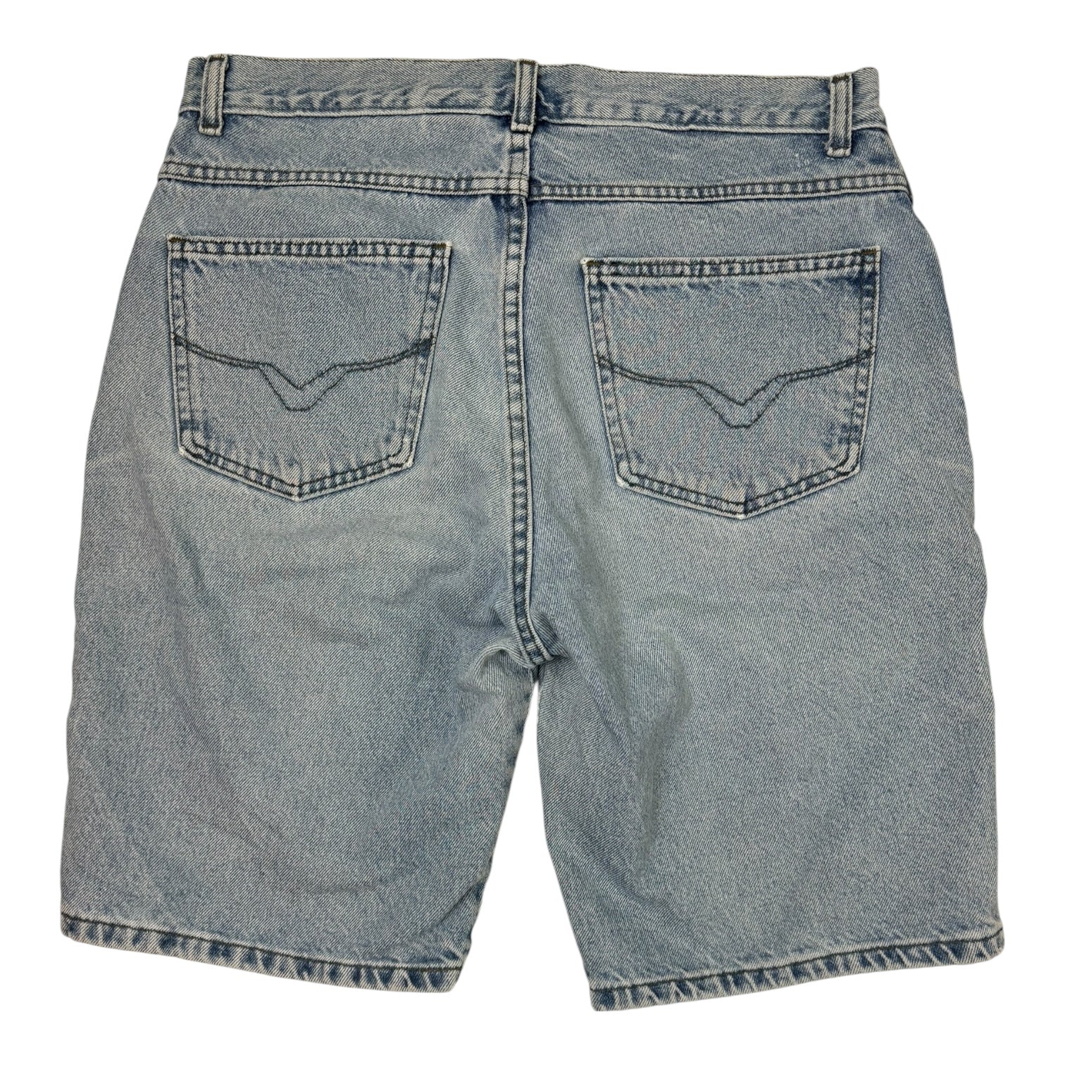 Vintage Harley Davidson Denim Shorts Light Wash