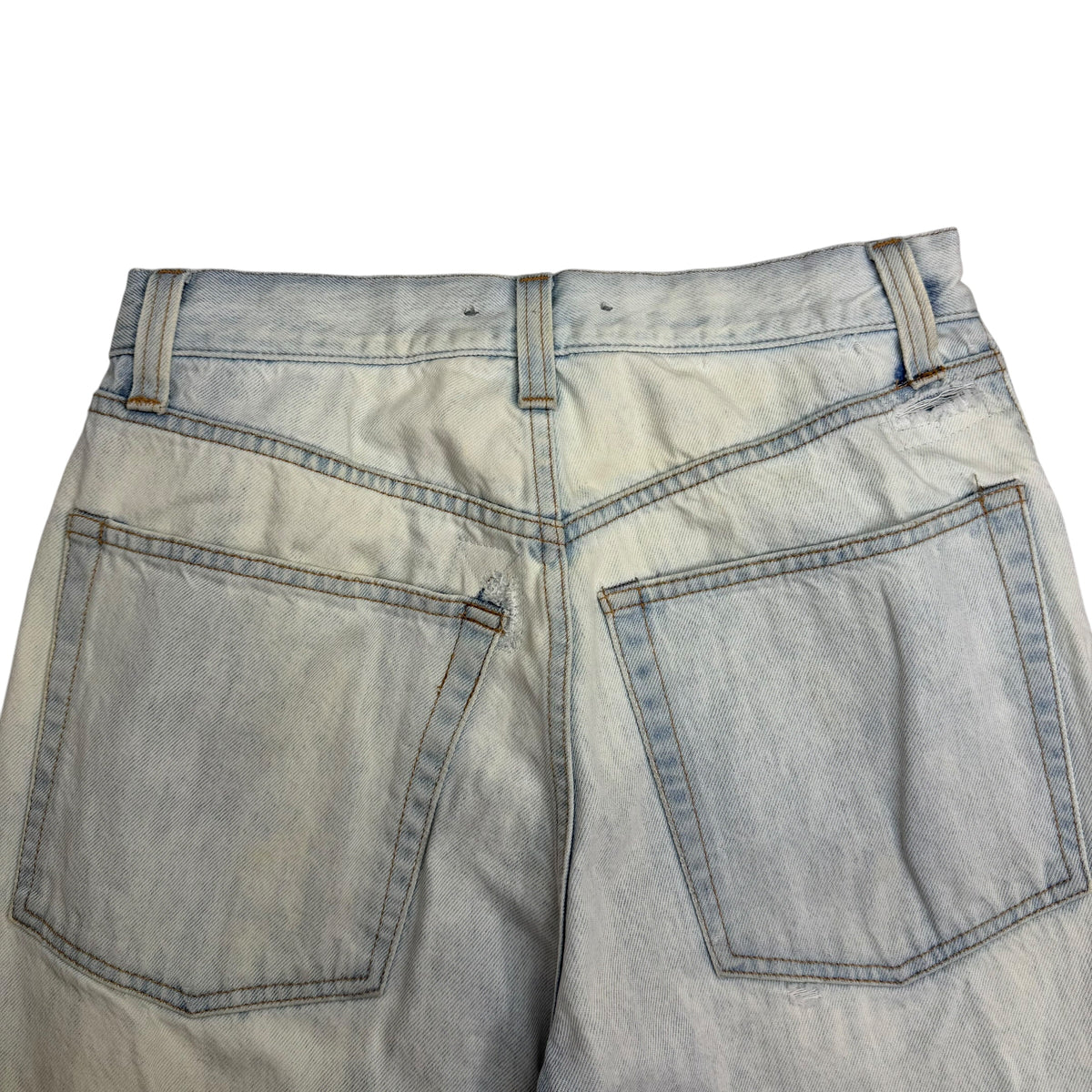 Helmut Lang Light Wash Skinny Jeans Blue