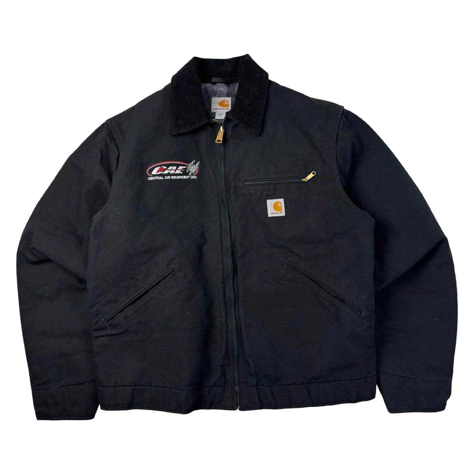Vintage Carhartt J01 Detroit Work Jacket Black