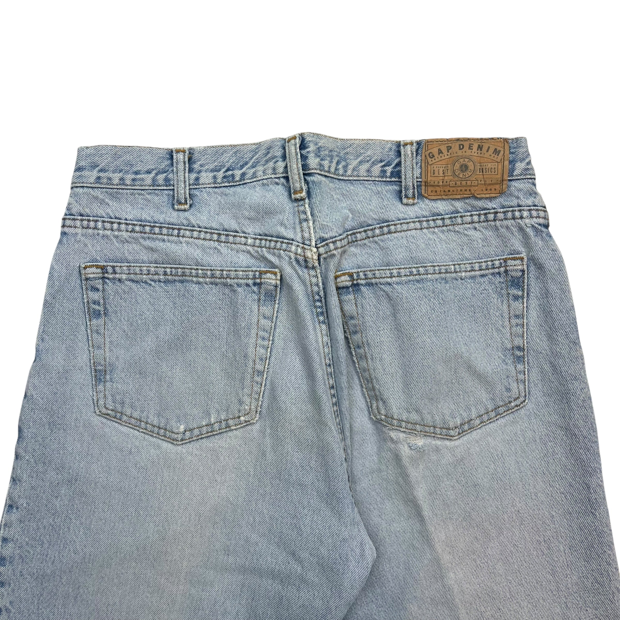 Vintage Gap Denim Basics Denim Pants Light Wash
